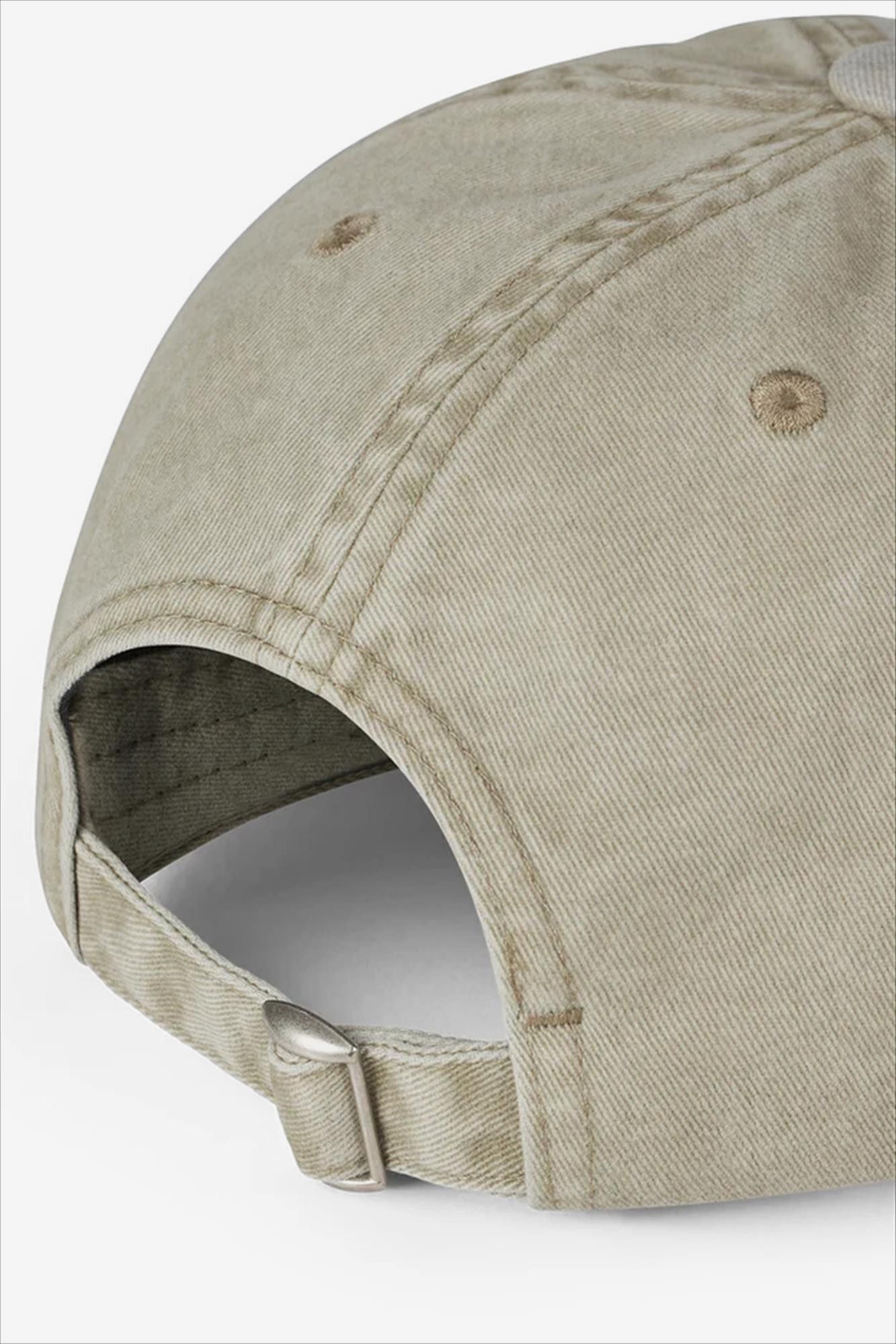 MADS NORGAARD - Groenbeige Washed Coal pet