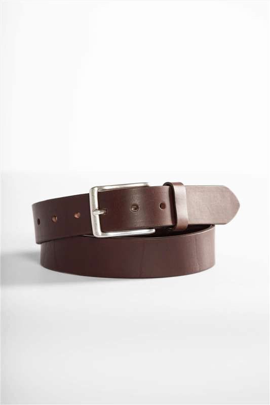 Vano - Bruine lederen riem