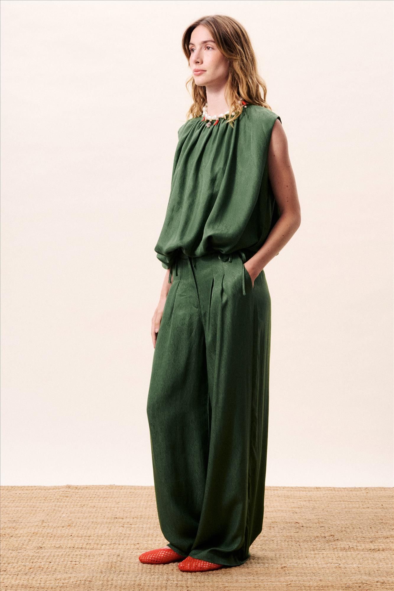 FRNCH - Groene Lucina broek