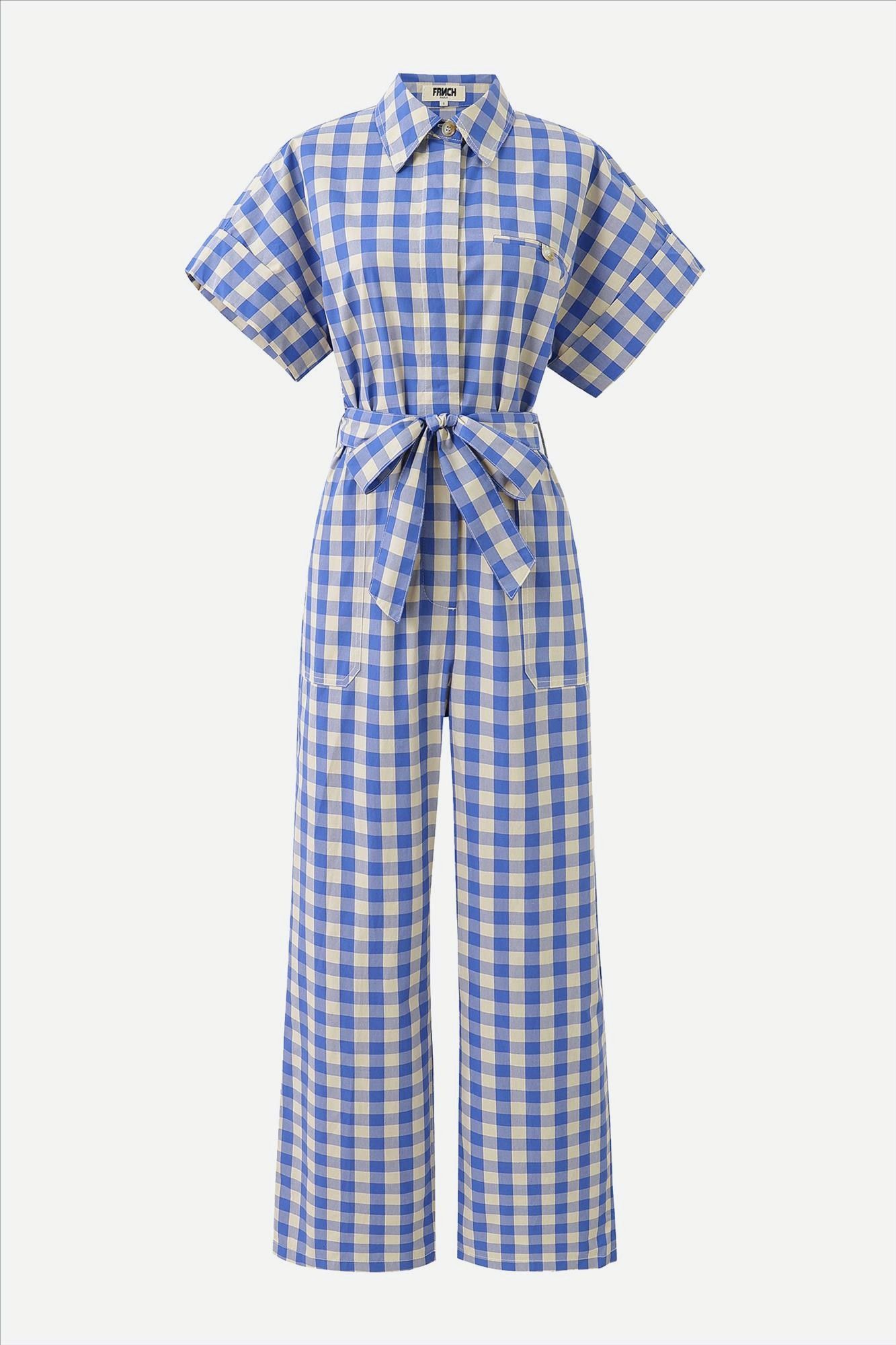FRNCH - Blauwe Oceanus jumpsuit