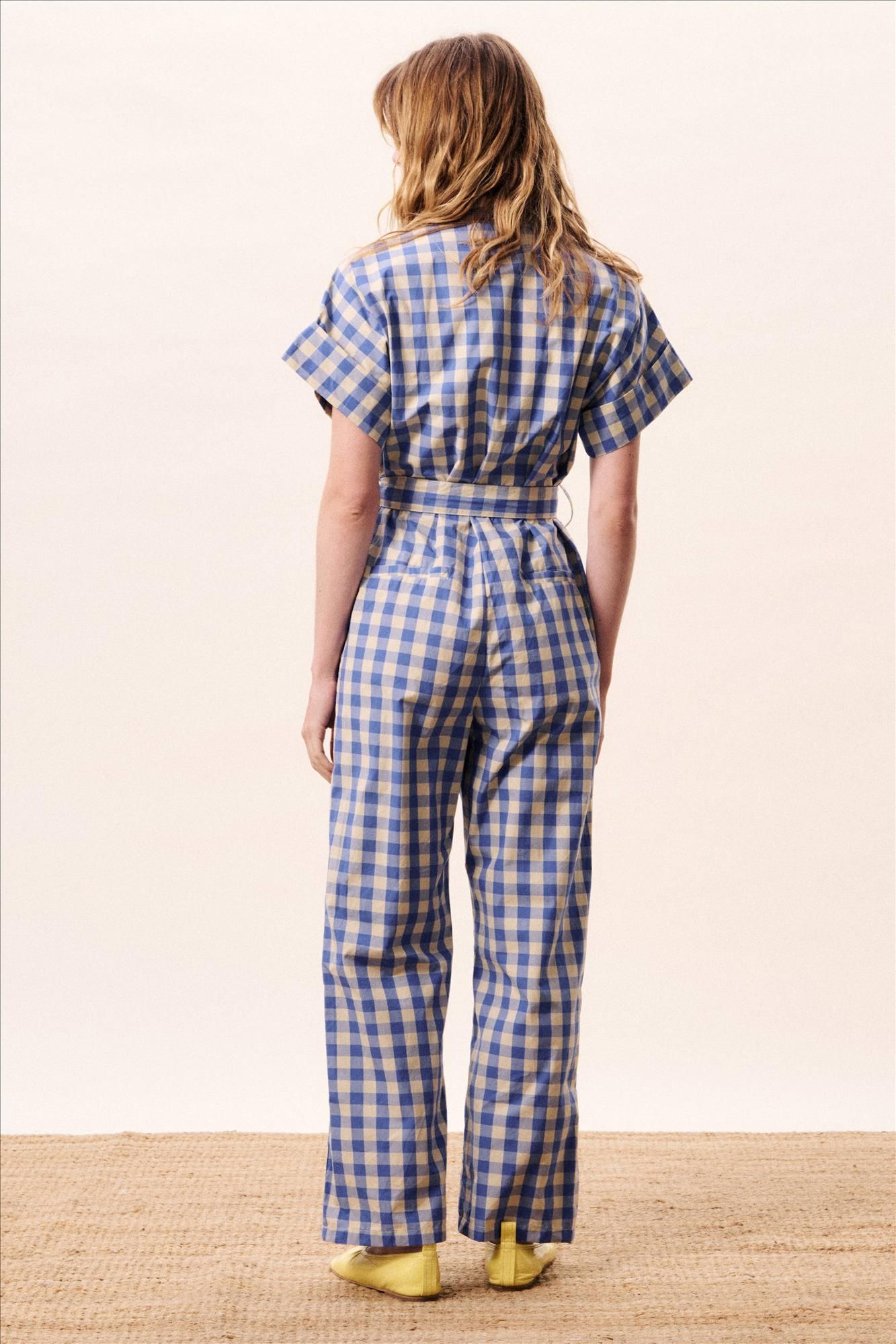 FRNCH - Blauwe Oceanus jumpsuit