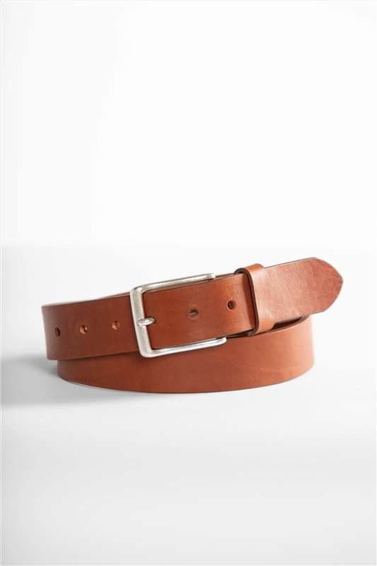 Vano - Cognac leren riem