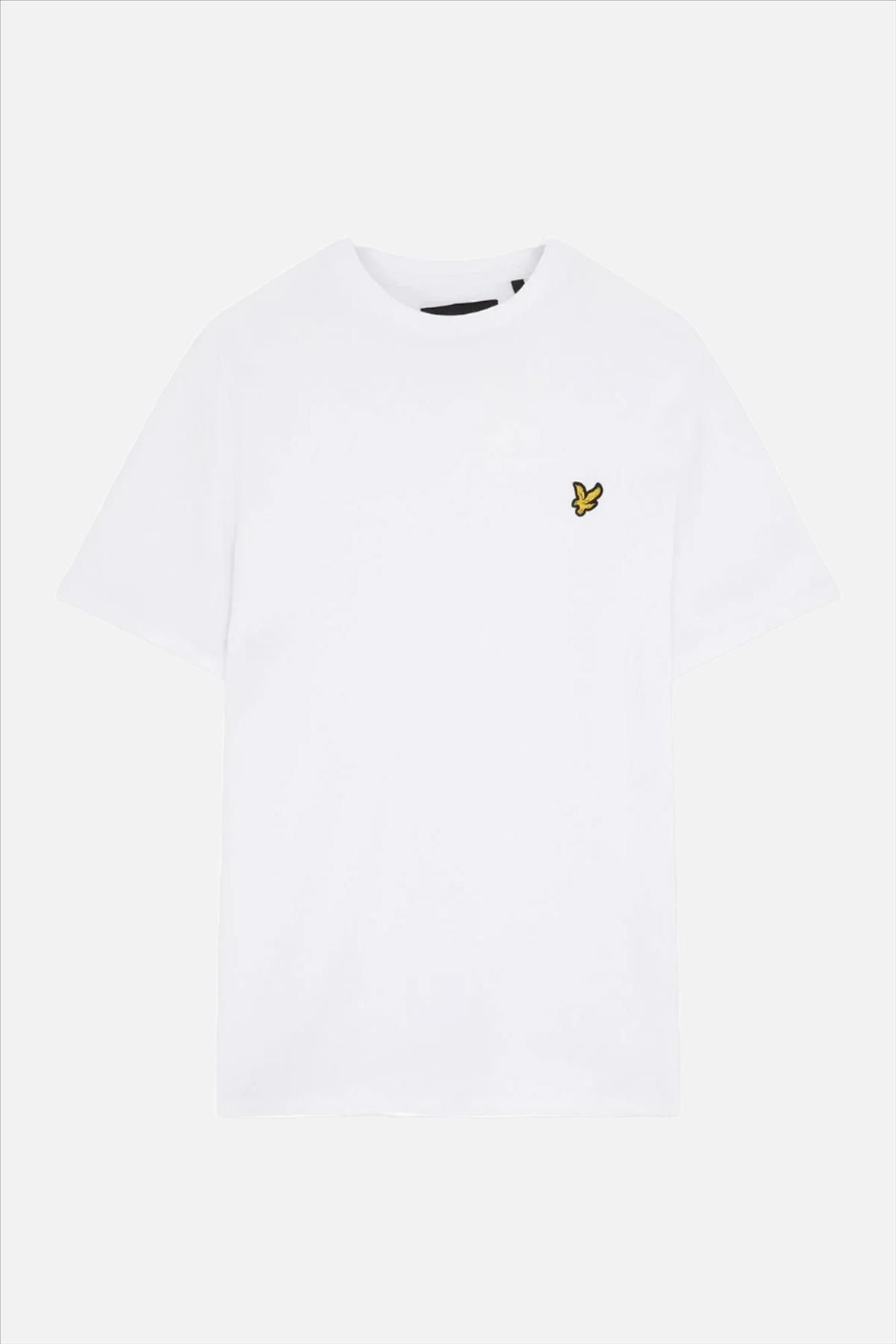 Lyle & Scott - Witte Plain T-shirt