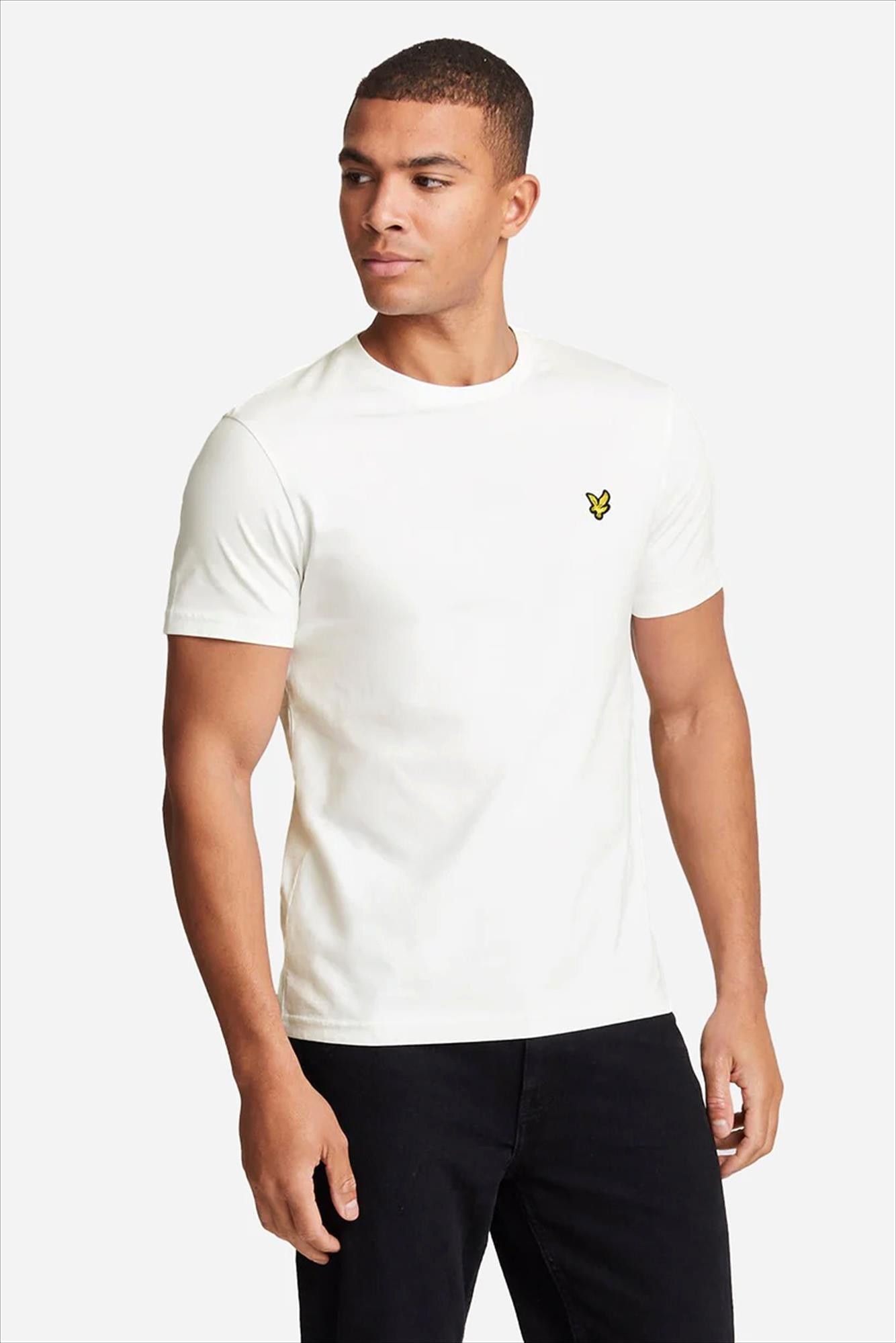 Lyle & Scott - Witte Plain T-shirt