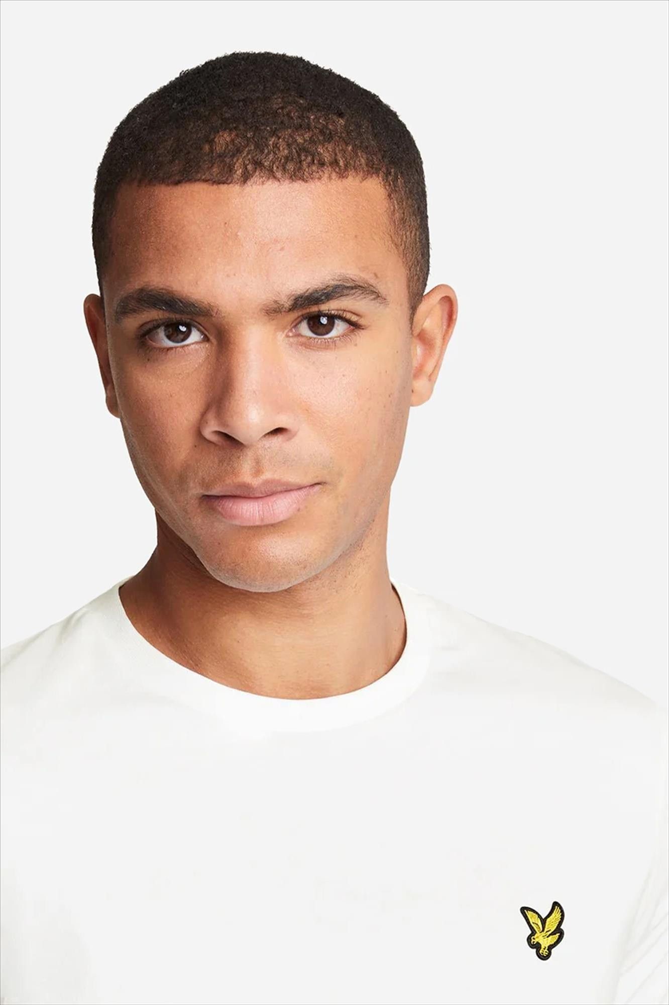 Lyle & Scott - Witte Plain T-shirt