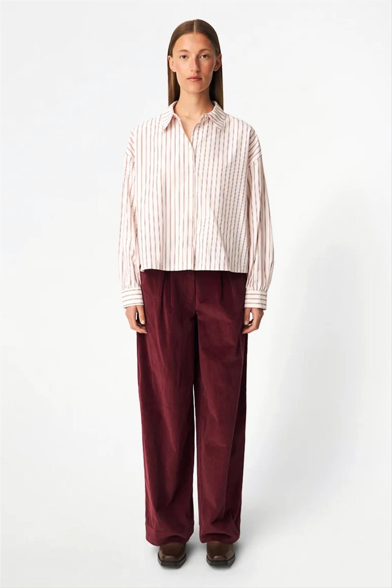 Modström - Ecru Dilan Stripe blouse