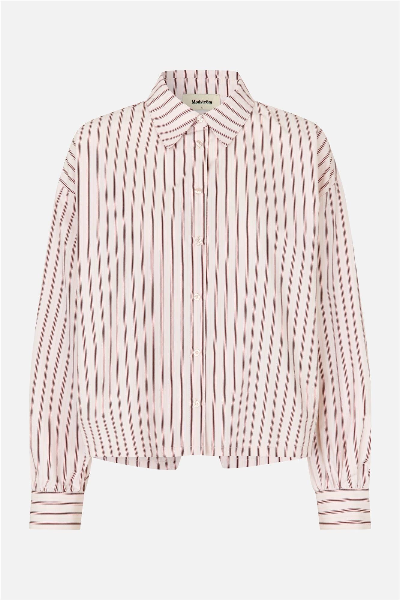 Modström - Ecru Dilan Stripe blouse