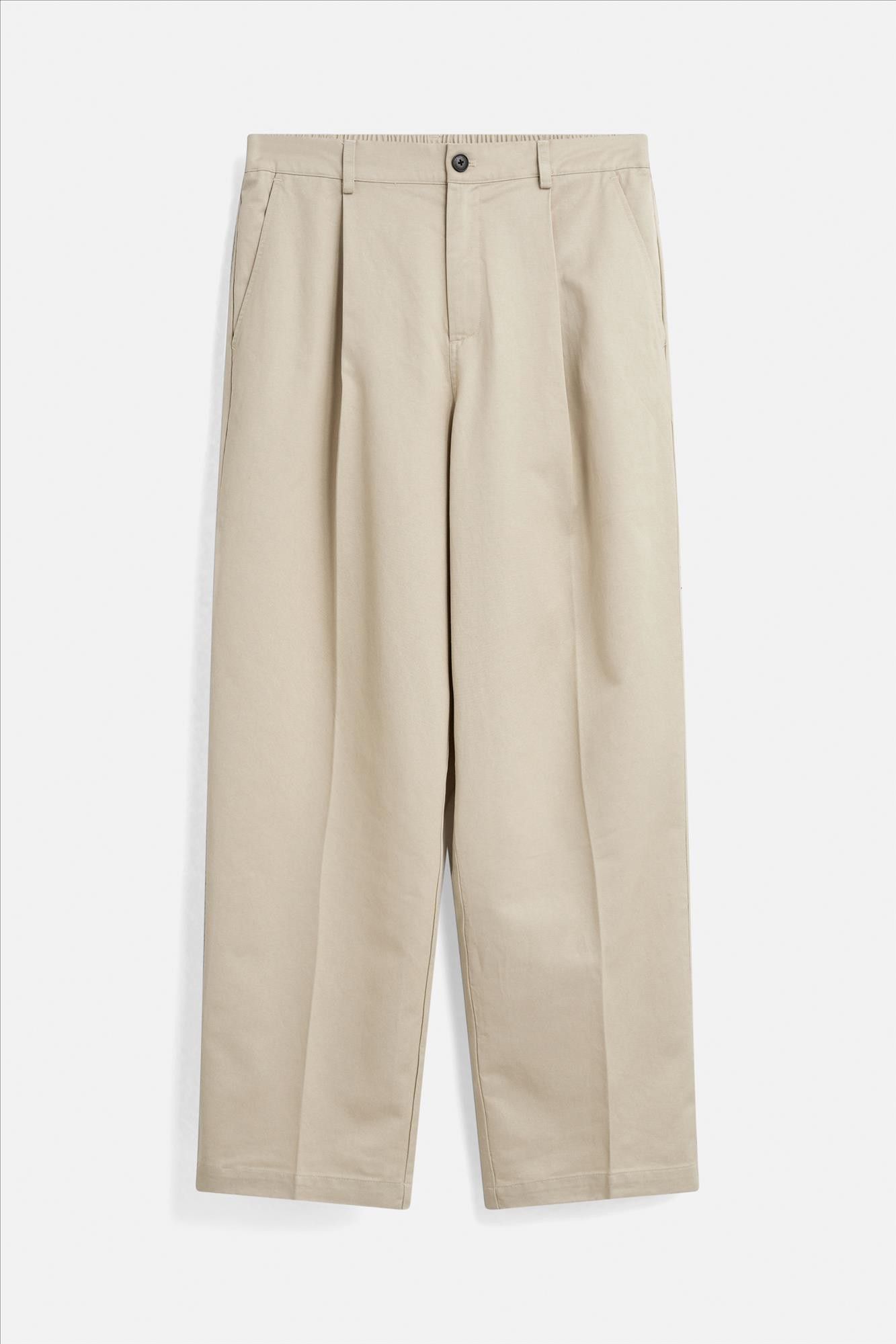 Minimum - Beige Tucker broek