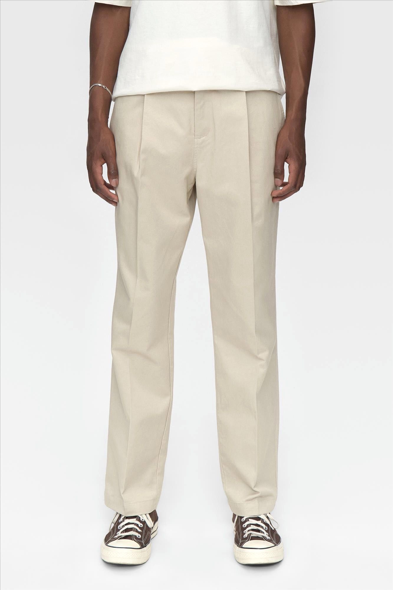 Minimum - Beige Tucker broek