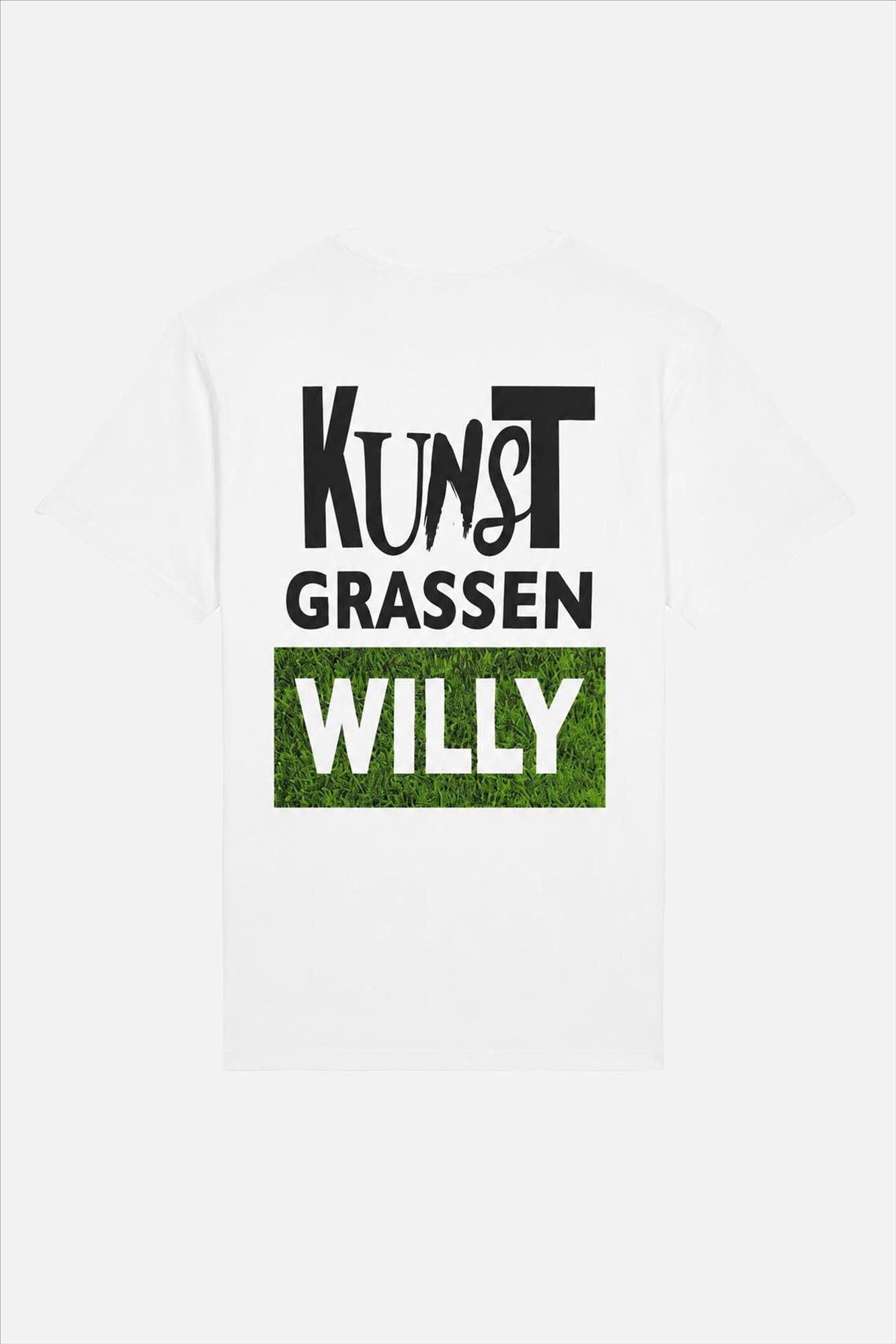 Brooklyn - Witte Kunstgrassen Willy Nonkels T-shirt