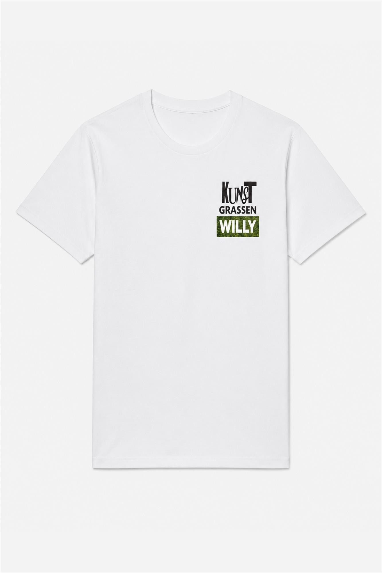 Brooklyn - Witte Kunstgrassen Willy Nonkels T-shirt