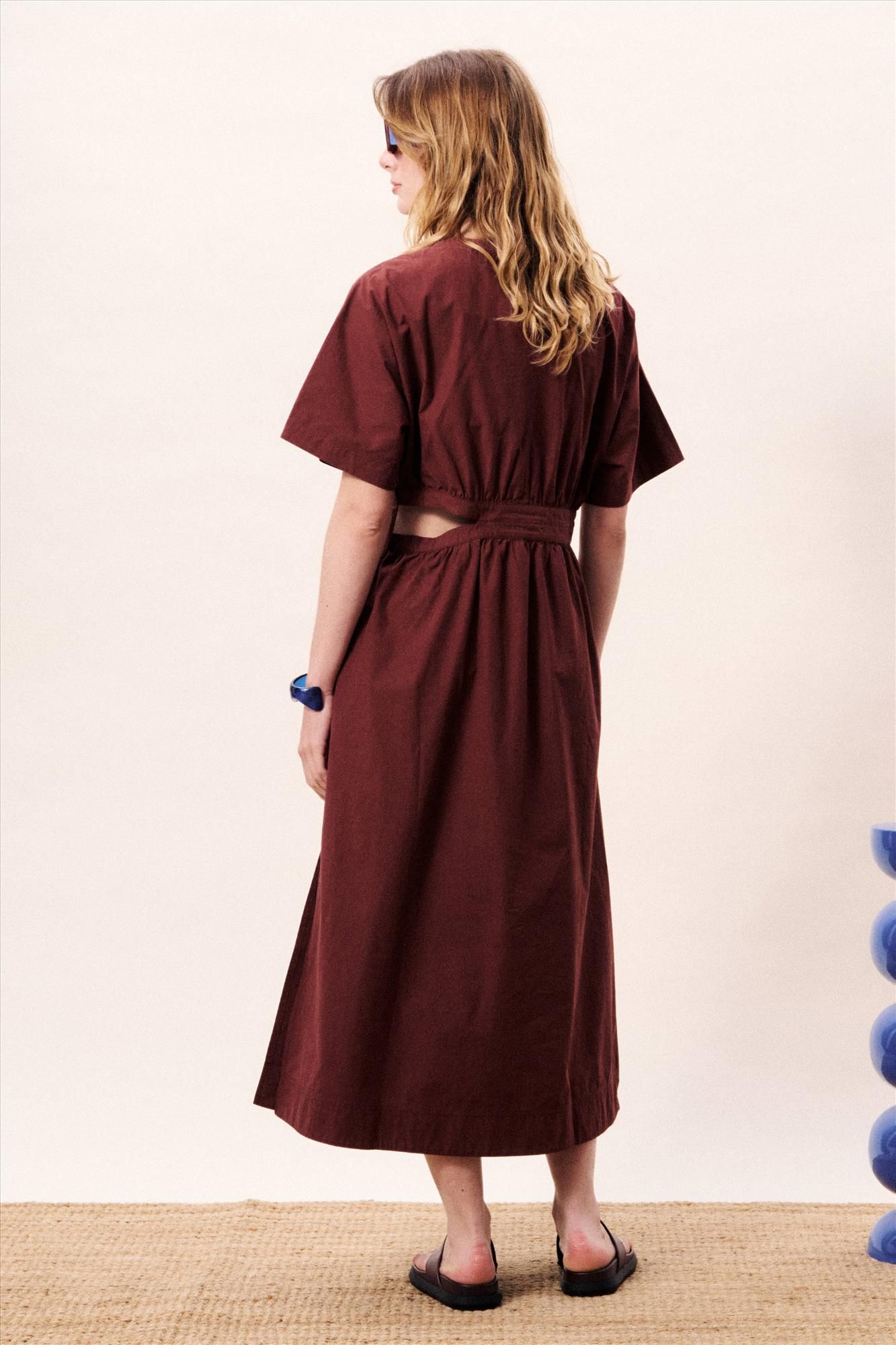 FRNCH - Bordeaux Mavera jurk