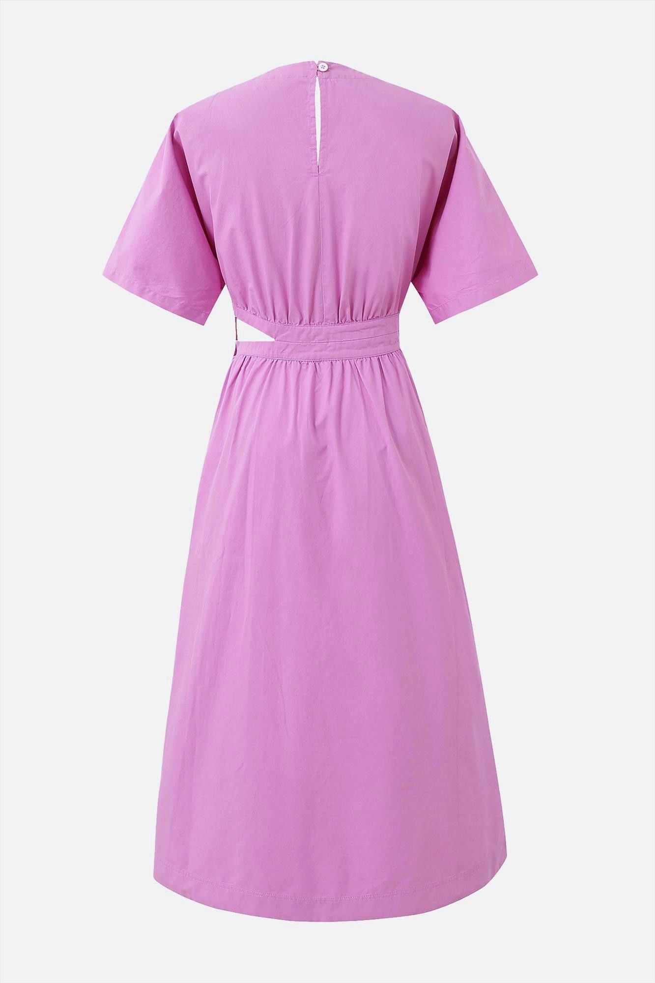 FRNCH - Roze Mavera Violine jurk