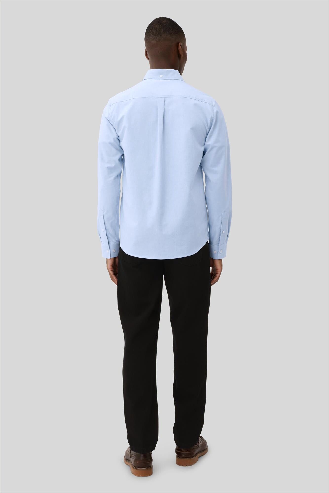 LES DEUX  - Lichtblauw Konrad Oxford hemd