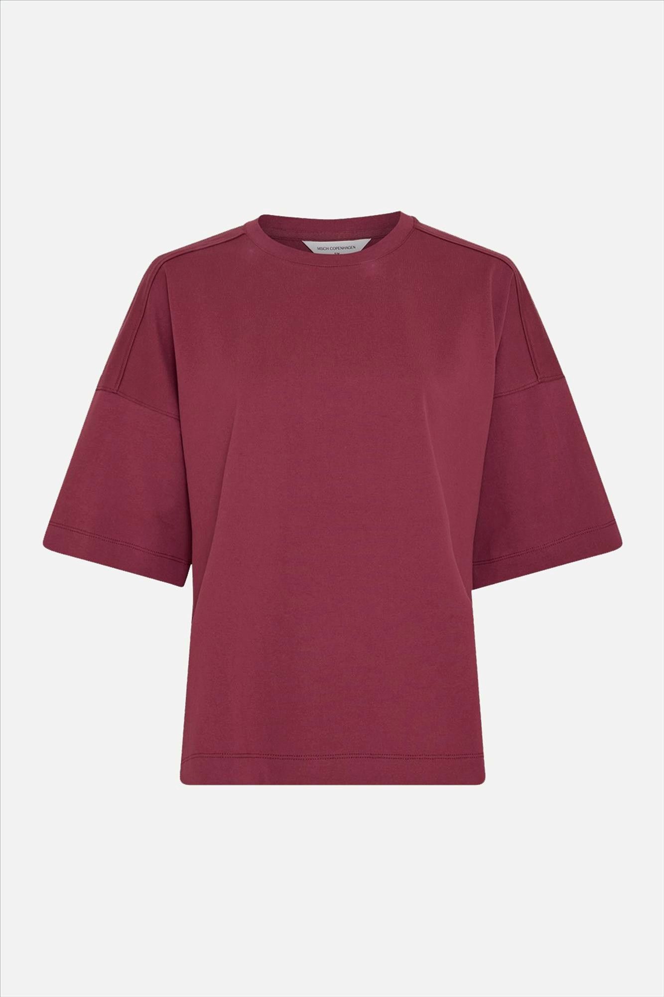 MSCH COPENHAGEN - Bordeaux Teagan Leana T-shirt