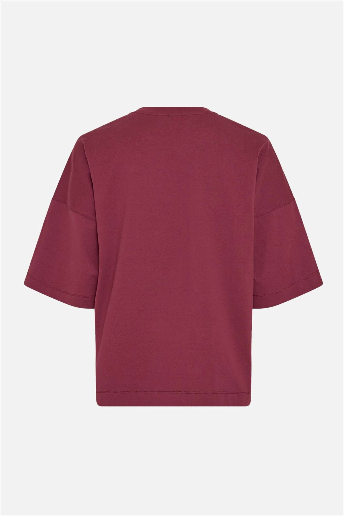 MSCH COPENHAGEN - Bordeaux Teagan Leana T-shirt