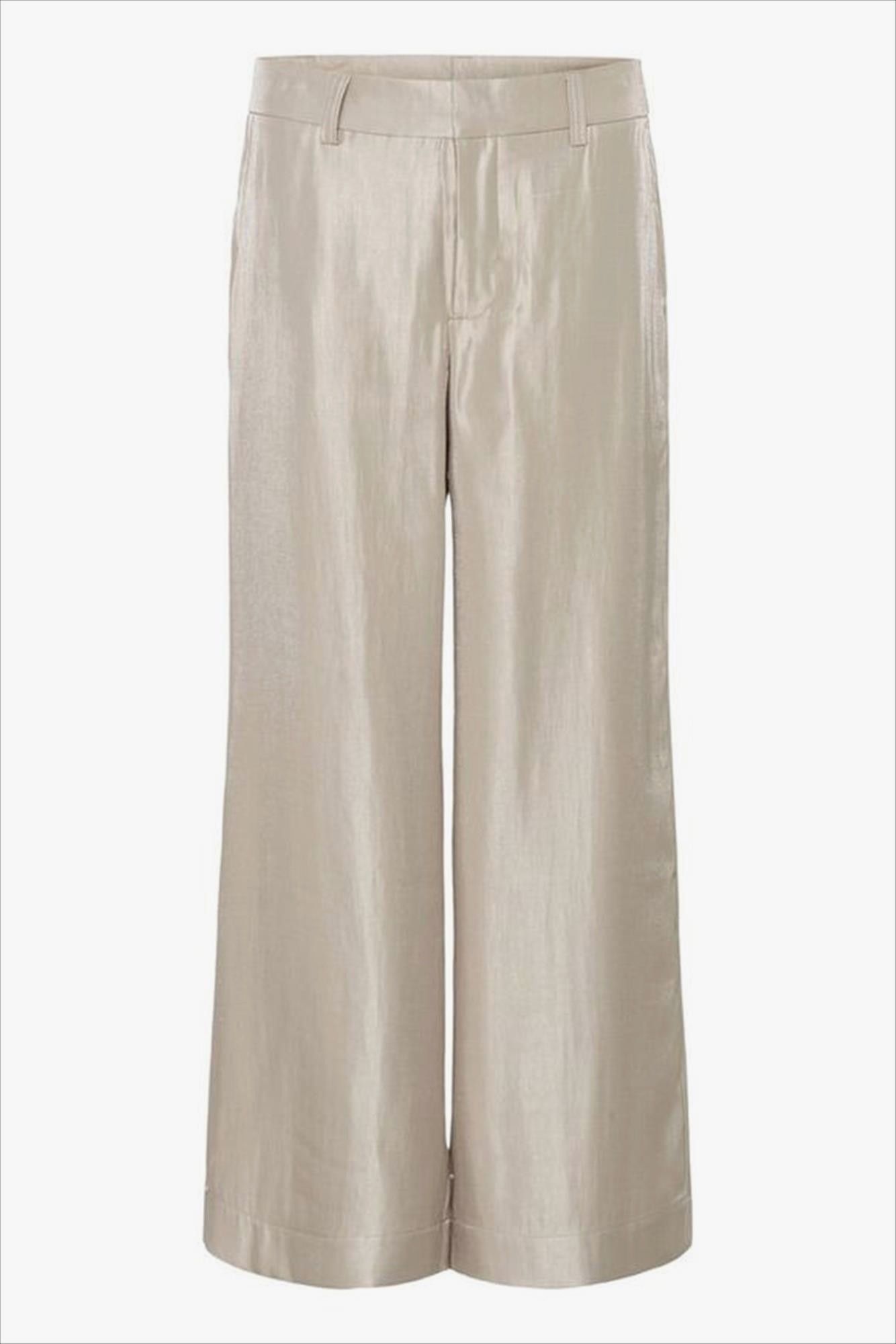 My Essential Wardrobe - Gouden Shine Wide broek