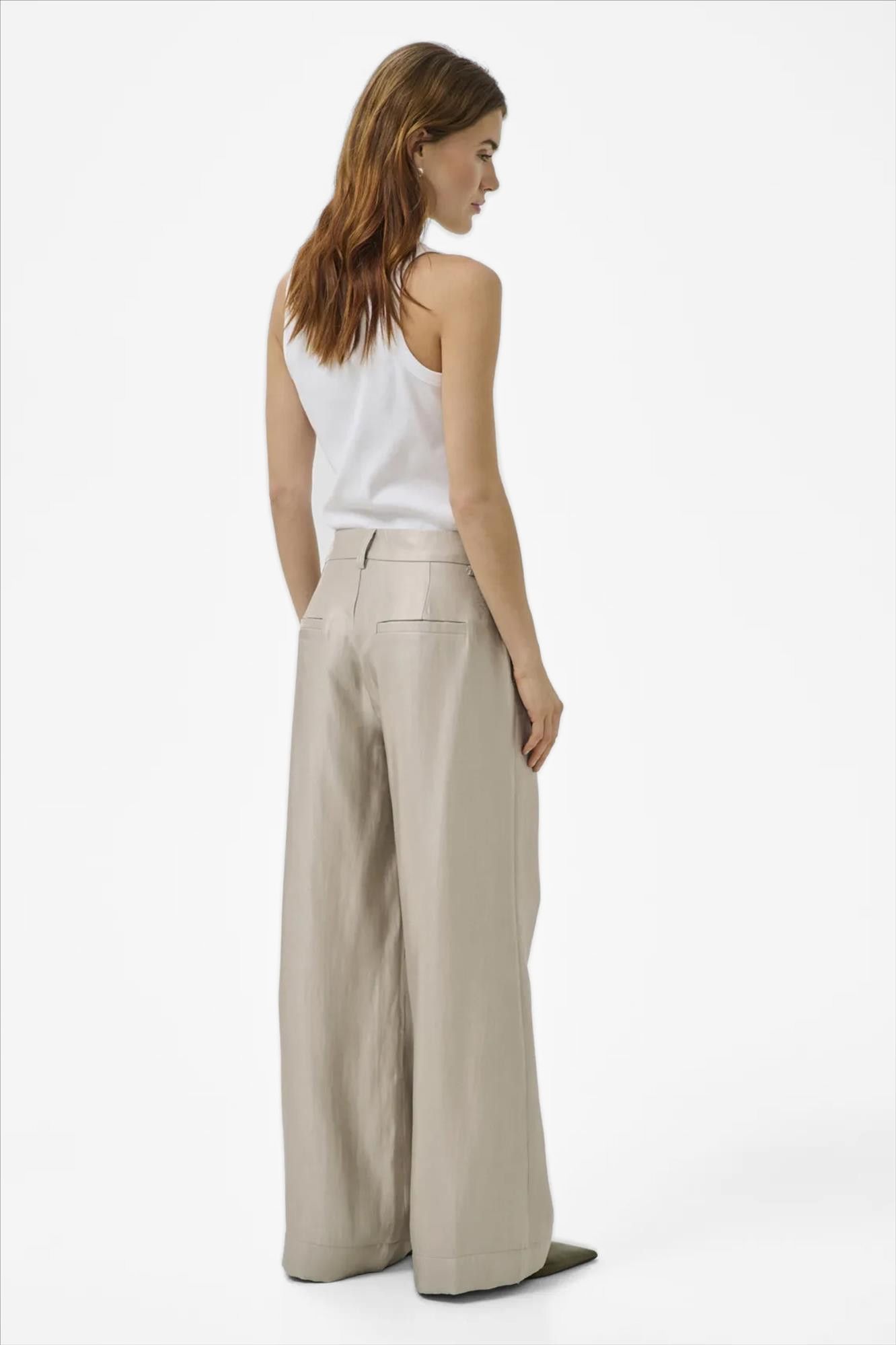 My Essential Wardrobe - Gouden Shine Wide broek