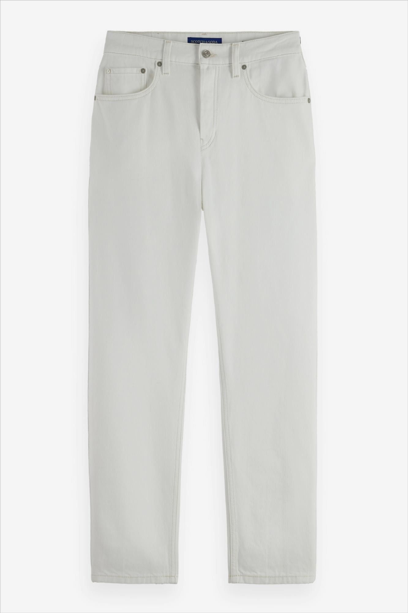 Scotch & Soda - Witte Dean Loose Tapered jeans
