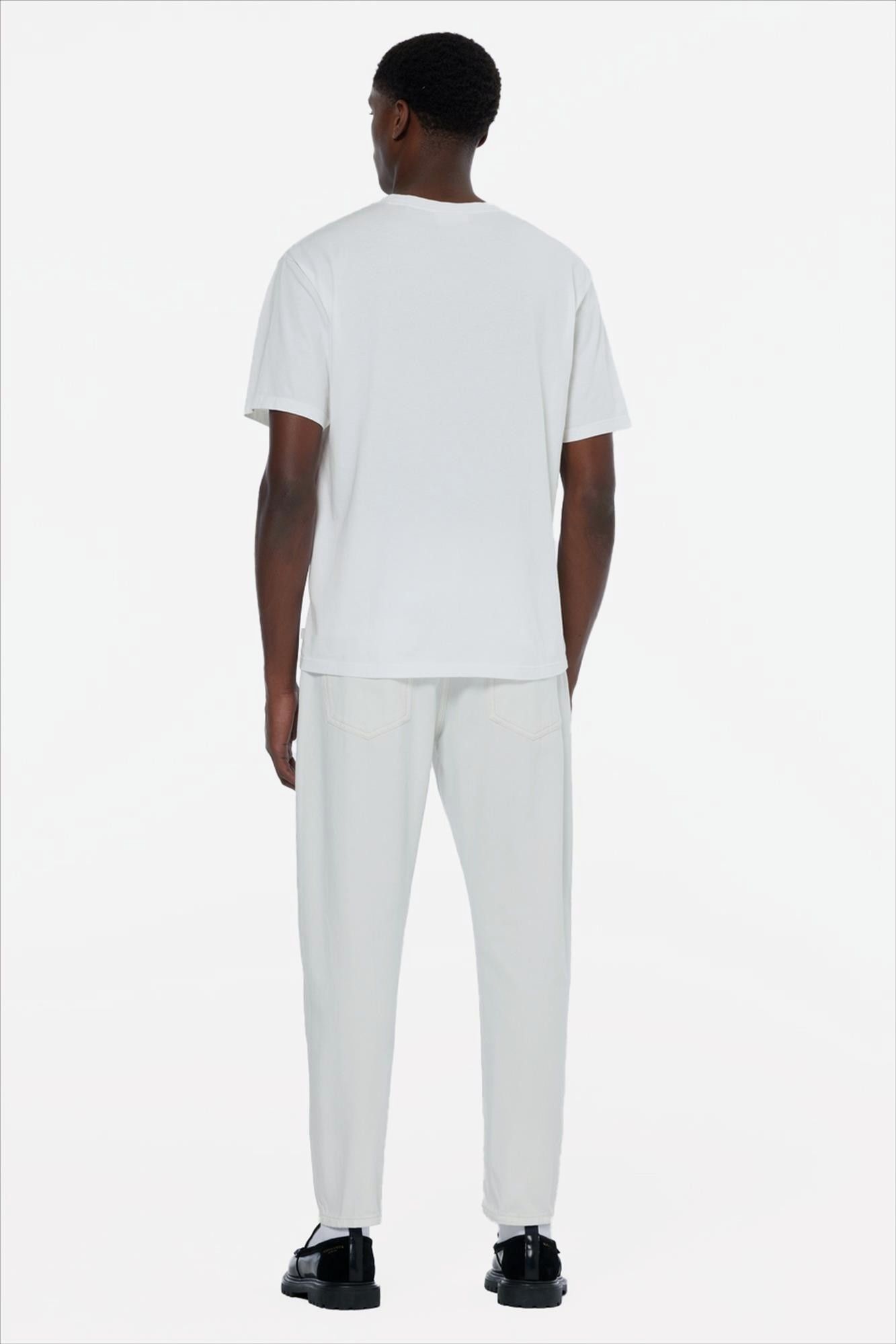 Scotch & Soda - Witte Dean Loose Tapered jeans
