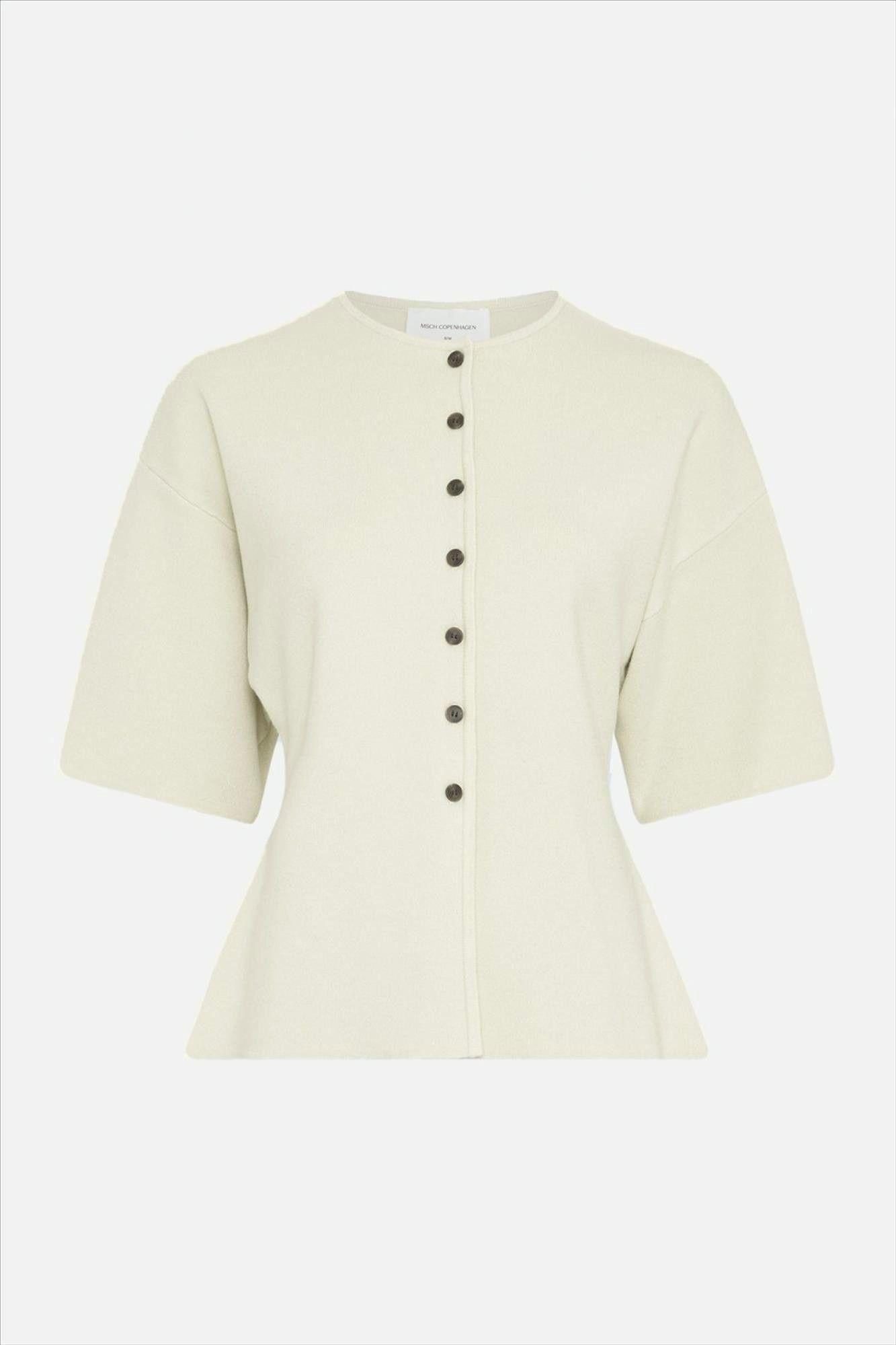 MSCH COPENHAGEN - Ecru Mirielle East cardigan