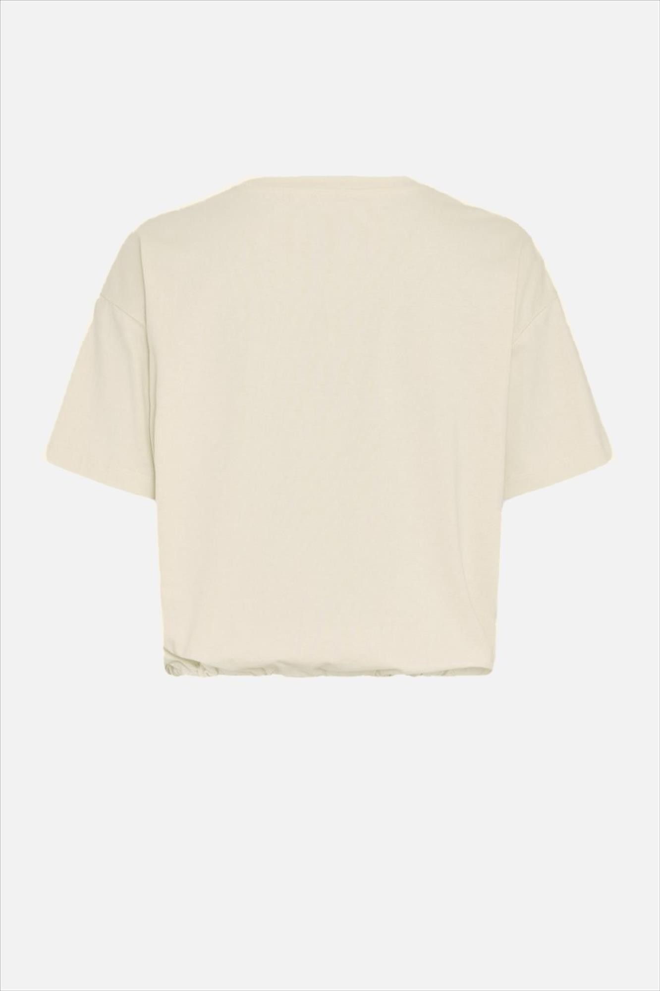 MSCH COPENHAGEN - Ecru Datte T-shirt