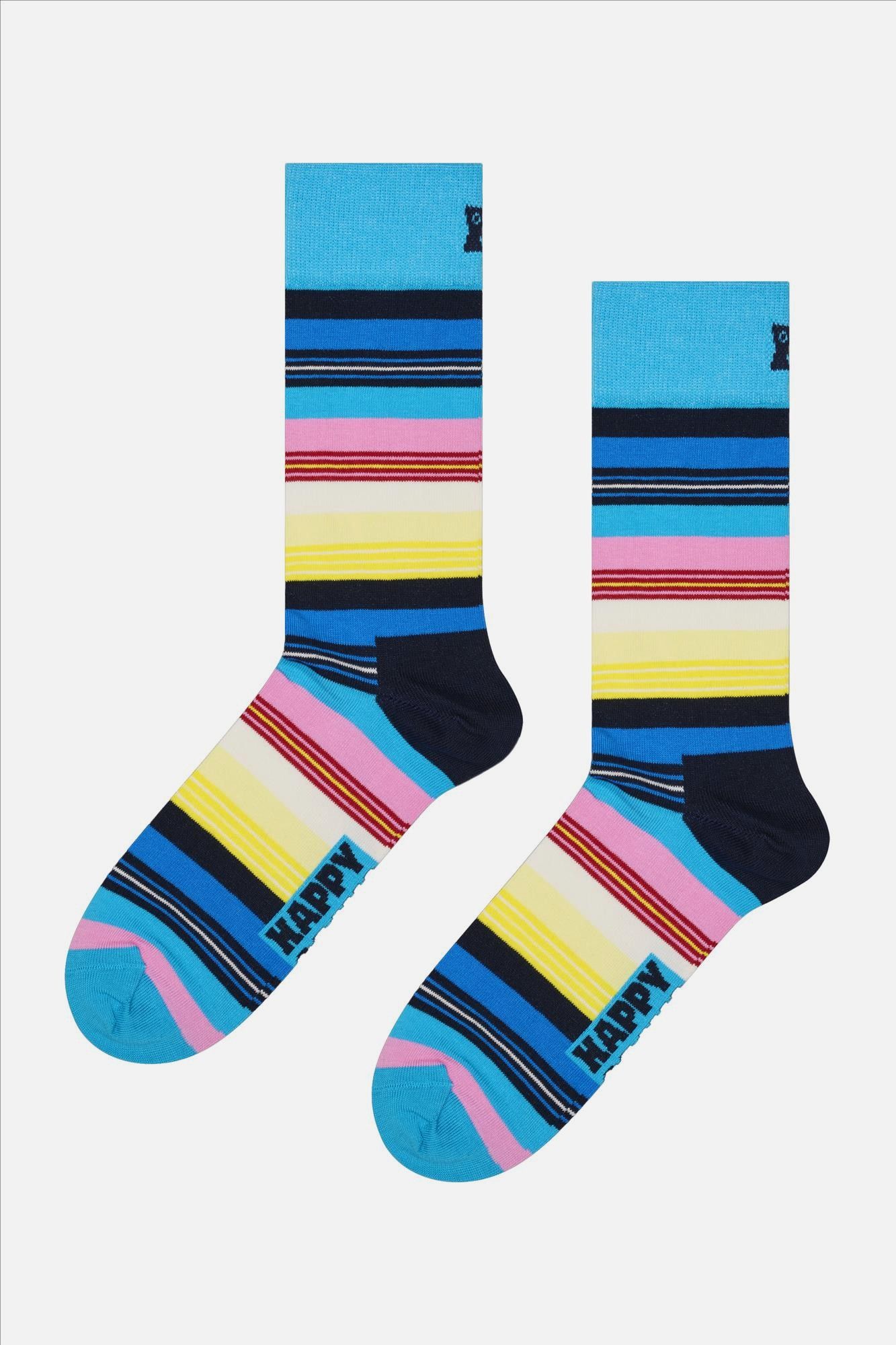 Happy Socks - Multicolor Stripe sokken, maat: 36-40