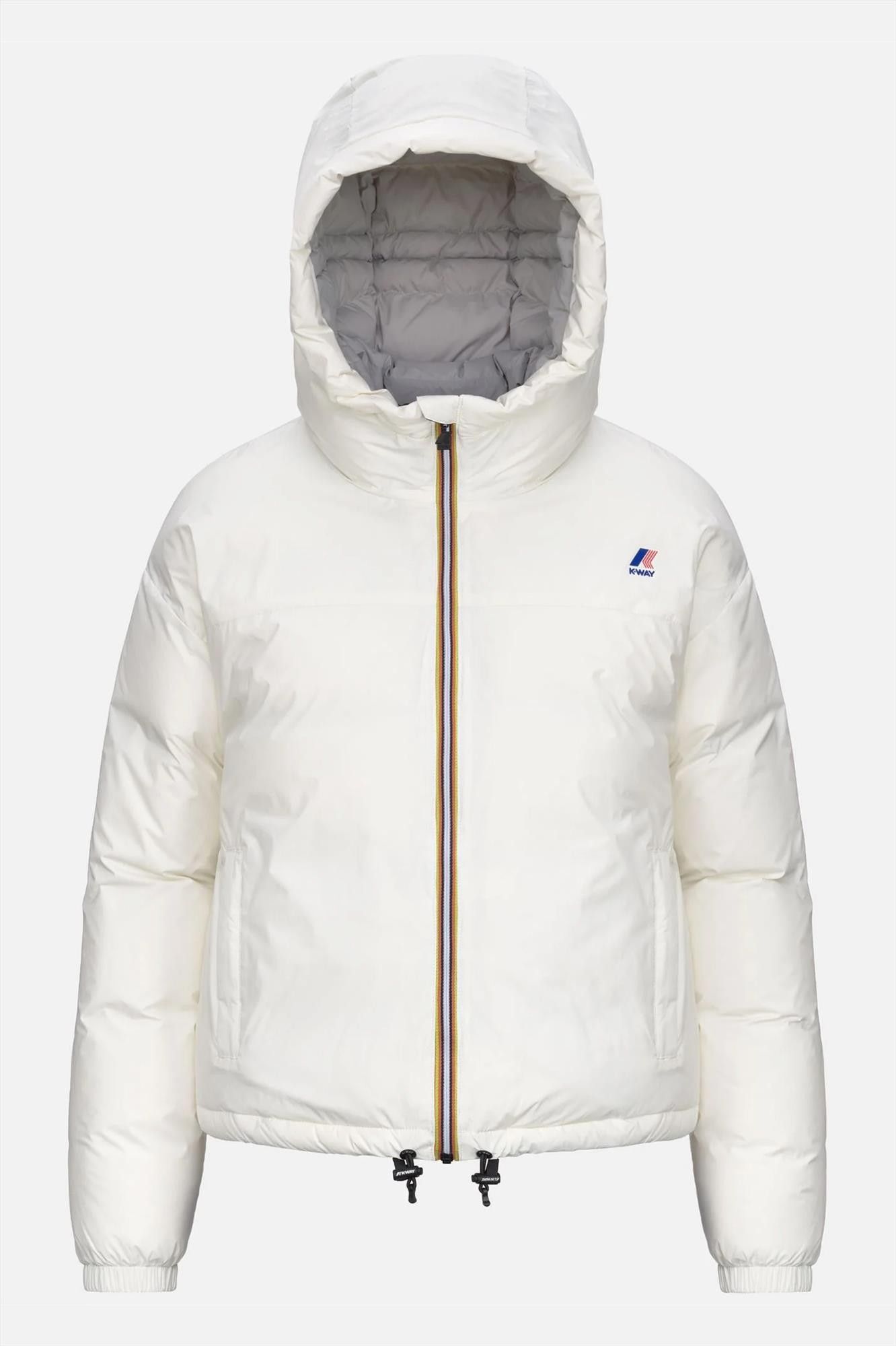 K-Way - Witte Le Vrai 4.0 Albine Heavy Warm jas
