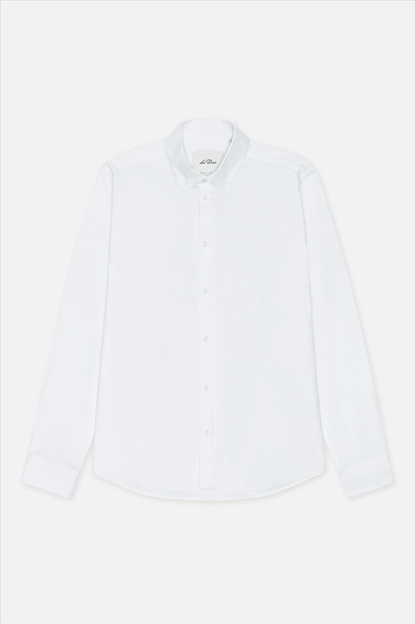 LES DEUX  - Wit Konrad Oxford hemd