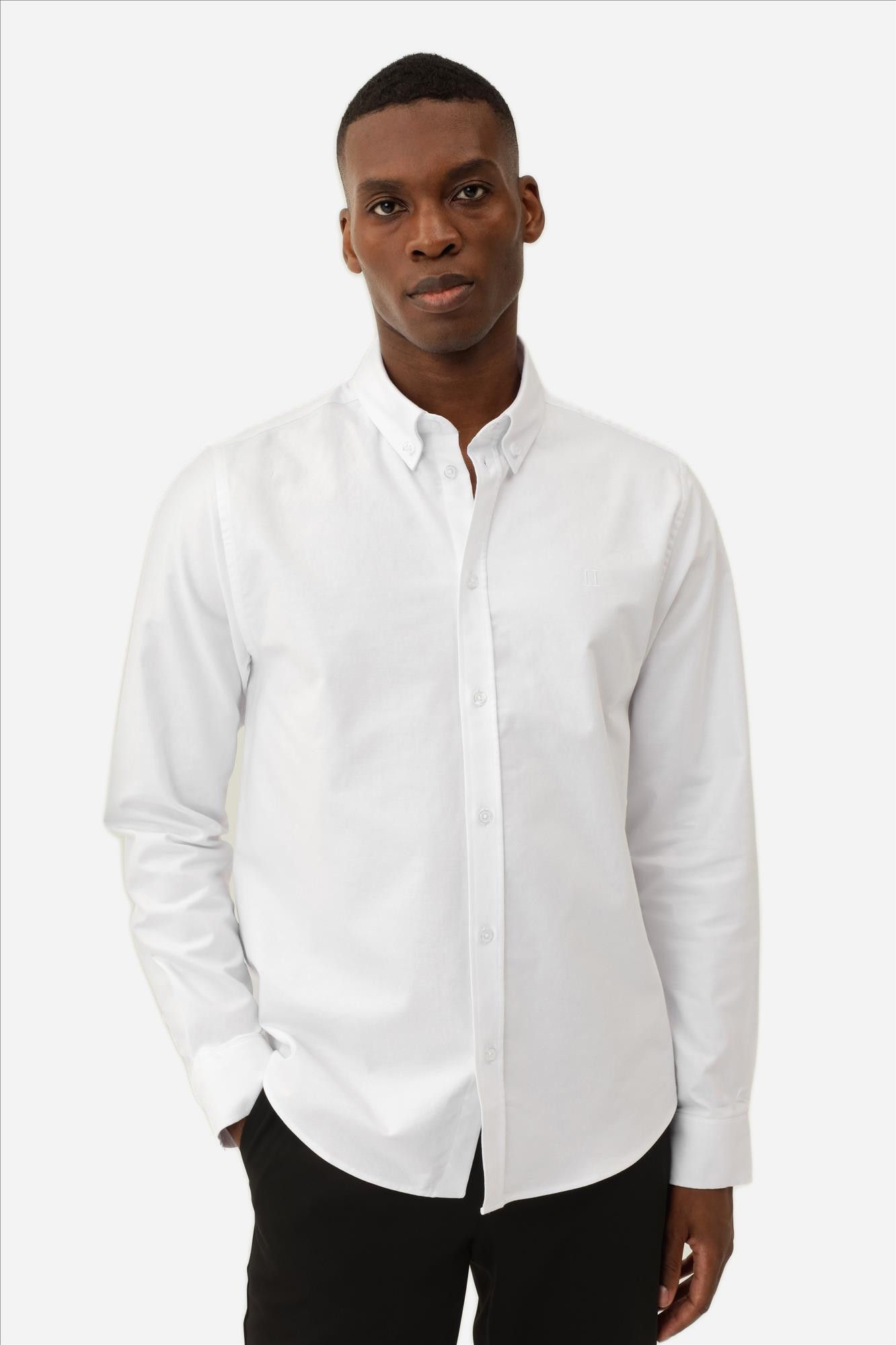 LES DEUX  - Wit Konrad Oxford hemd