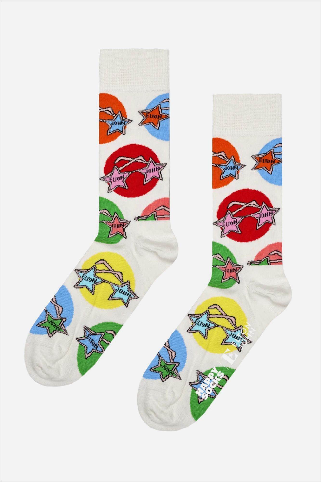 Happy Socks - Multicolour Raket 3-pack sokken, maat: 41-46