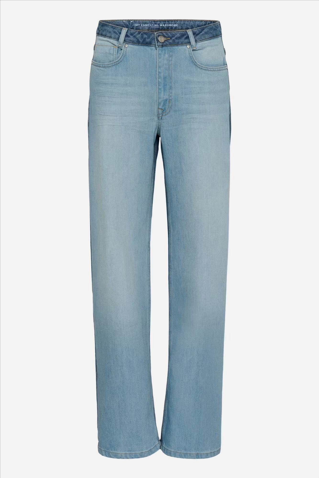 My Essential Wardrobe - Blauwe Louis straight jeans