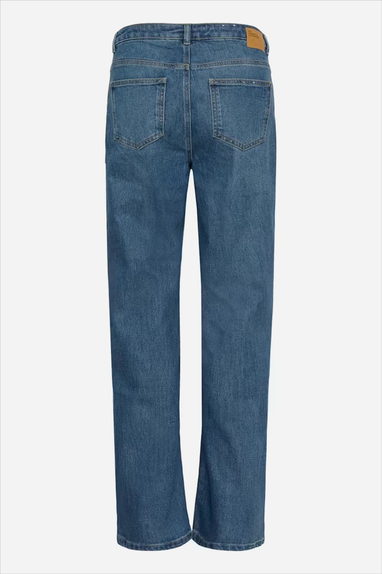 My Essential Wardrobe - Blauwe Louis straight jeans