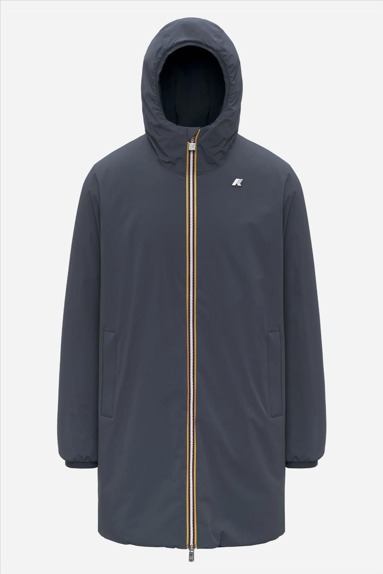 K-Way - Blauwe Jacob St Warm Double jas