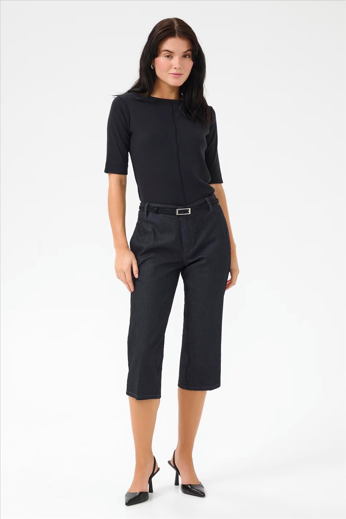 My Essential Wardrobe - Donkerblauwe Tenna jeans