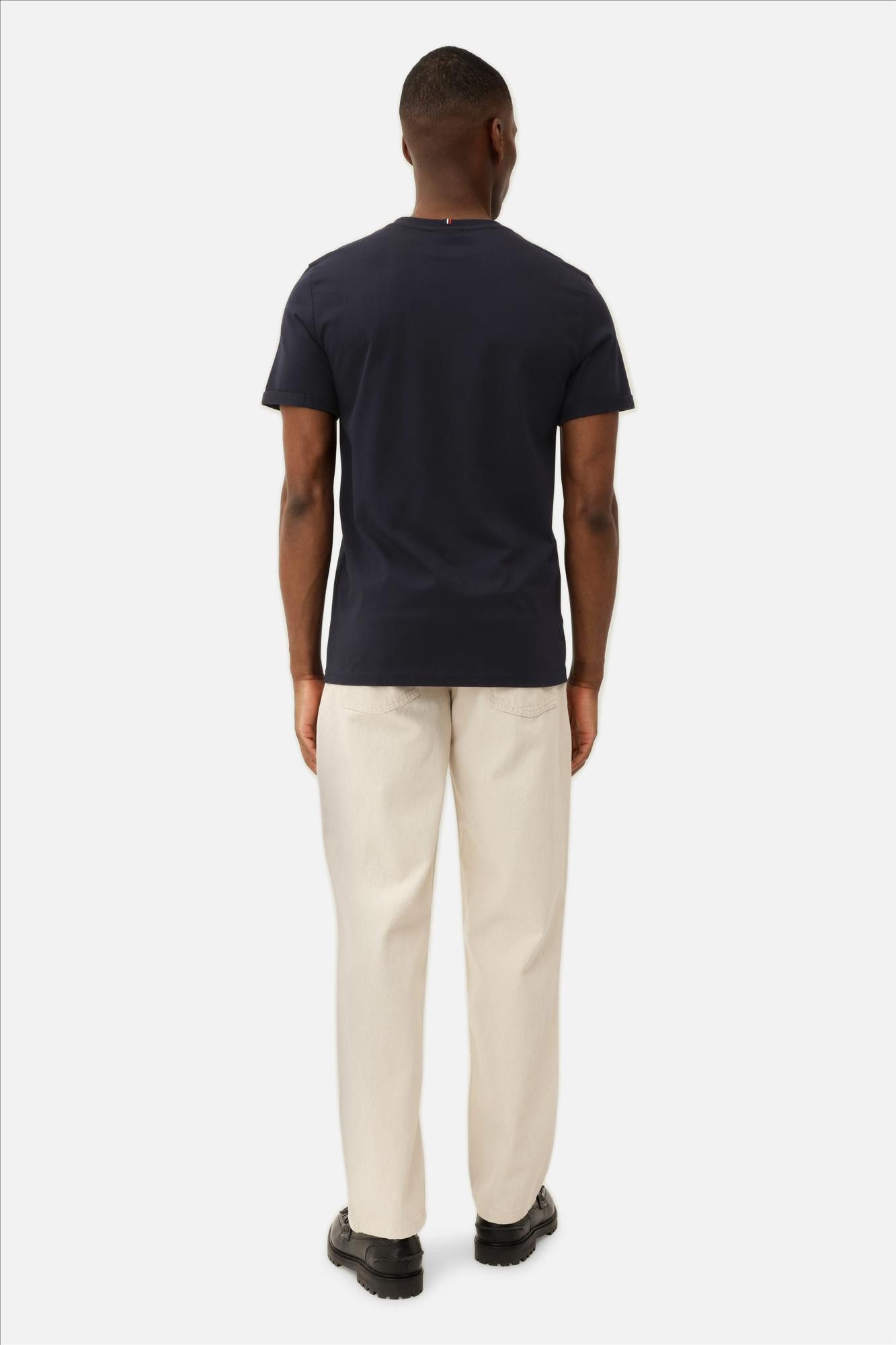 LES DEUX  - Donkerblauwe Nørregaard T-shirt
