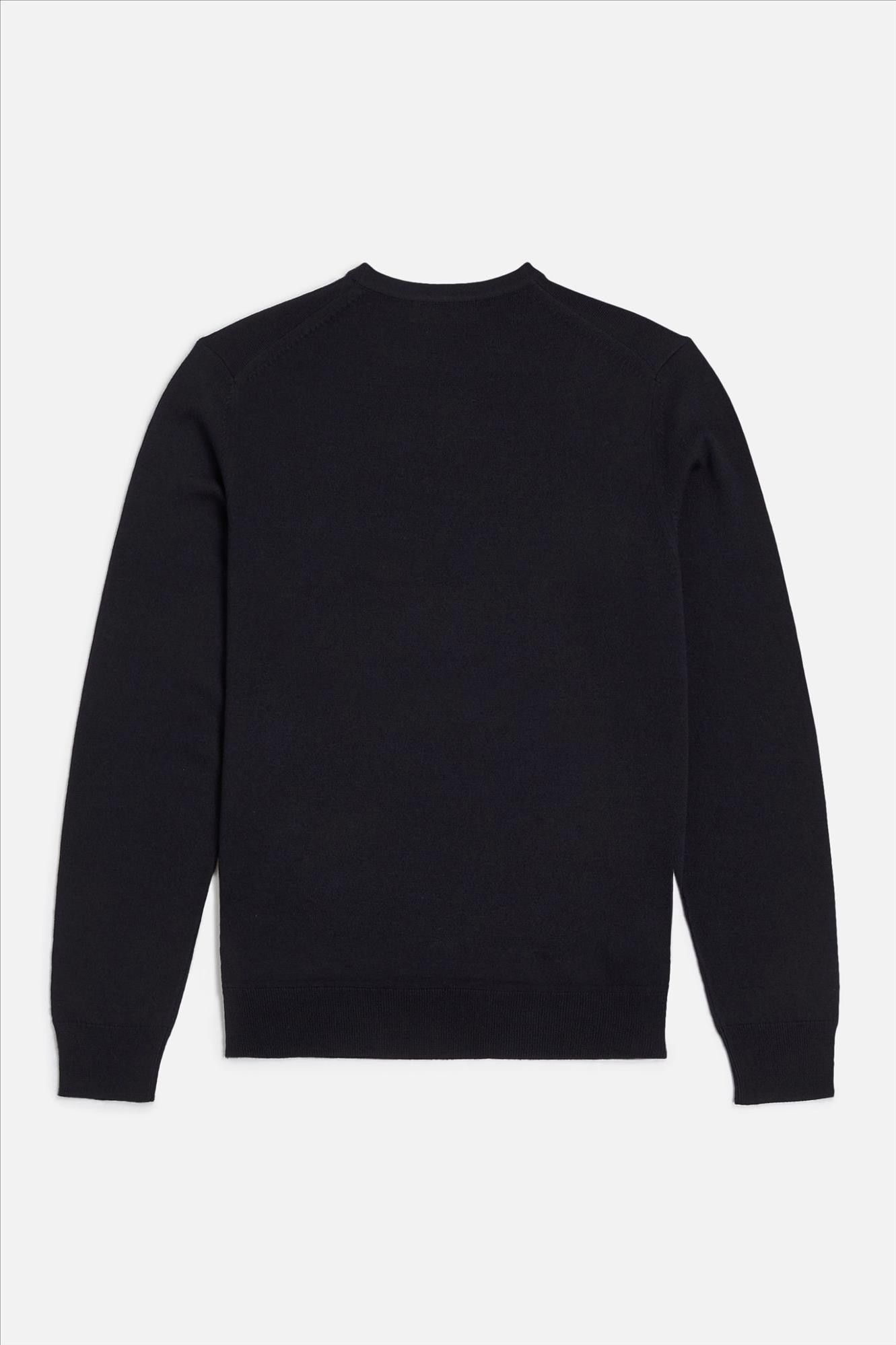 Fred Perry - Donkerblauwe Classic Crew Neck trui