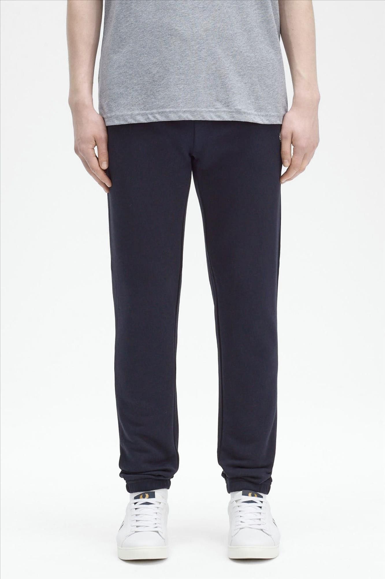 Fred Perry - Donkerblauwe Loopback sweatpant