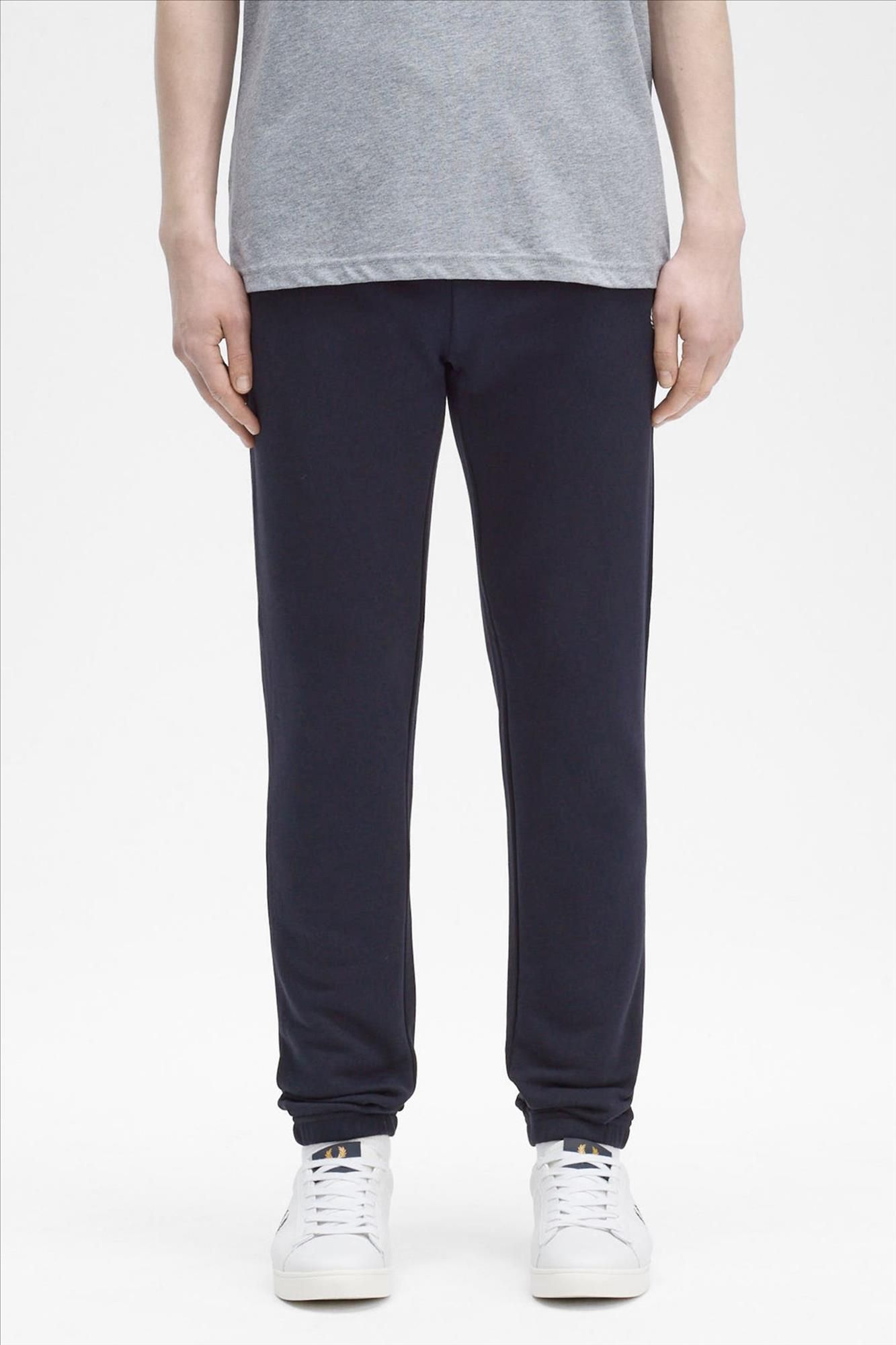 Fred Perry - Donkerblauwe Loopback sweatpant