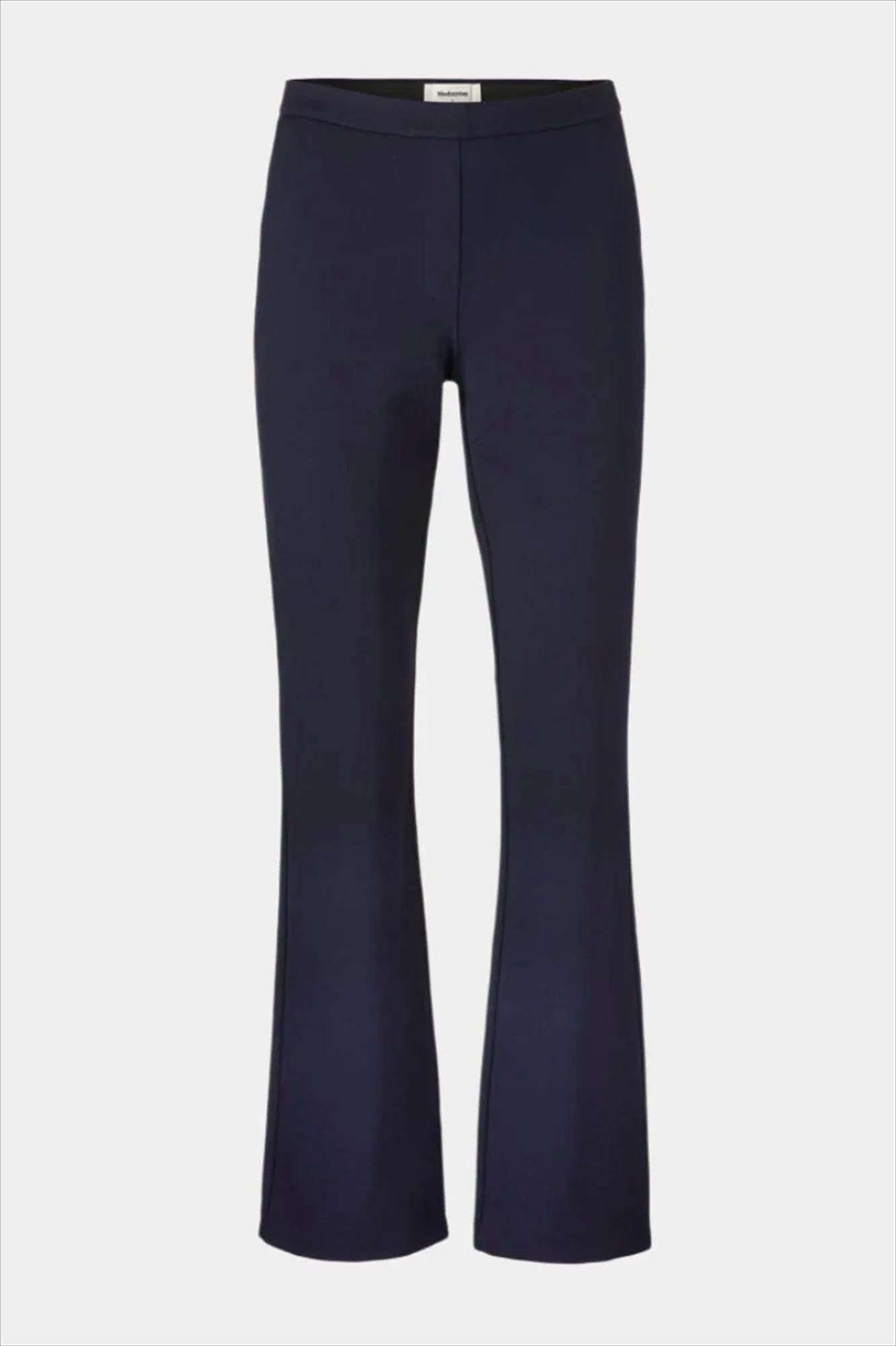 Modström - Donkerblauwe Tanny flare broek