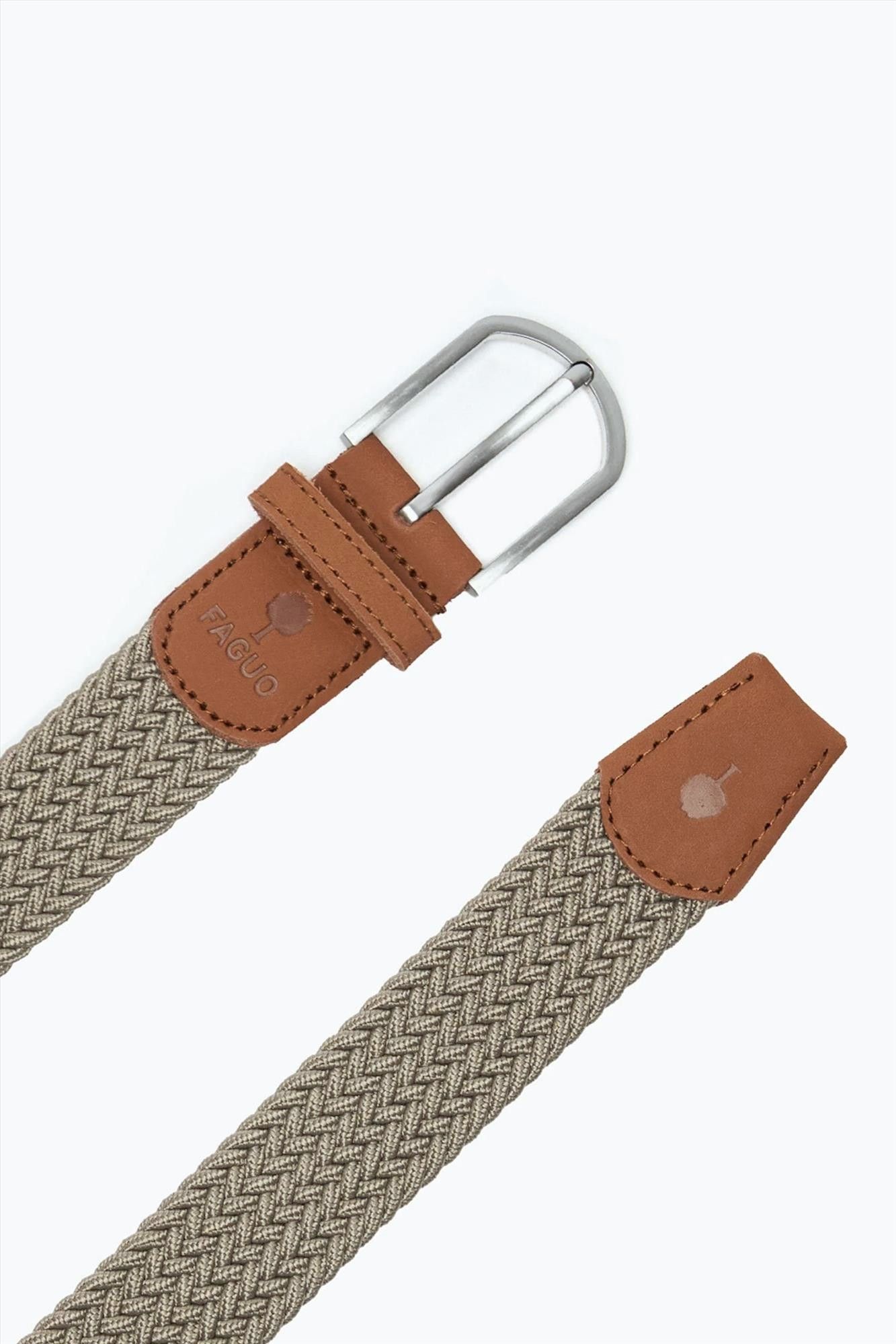 Faguo - Beige Woven riem