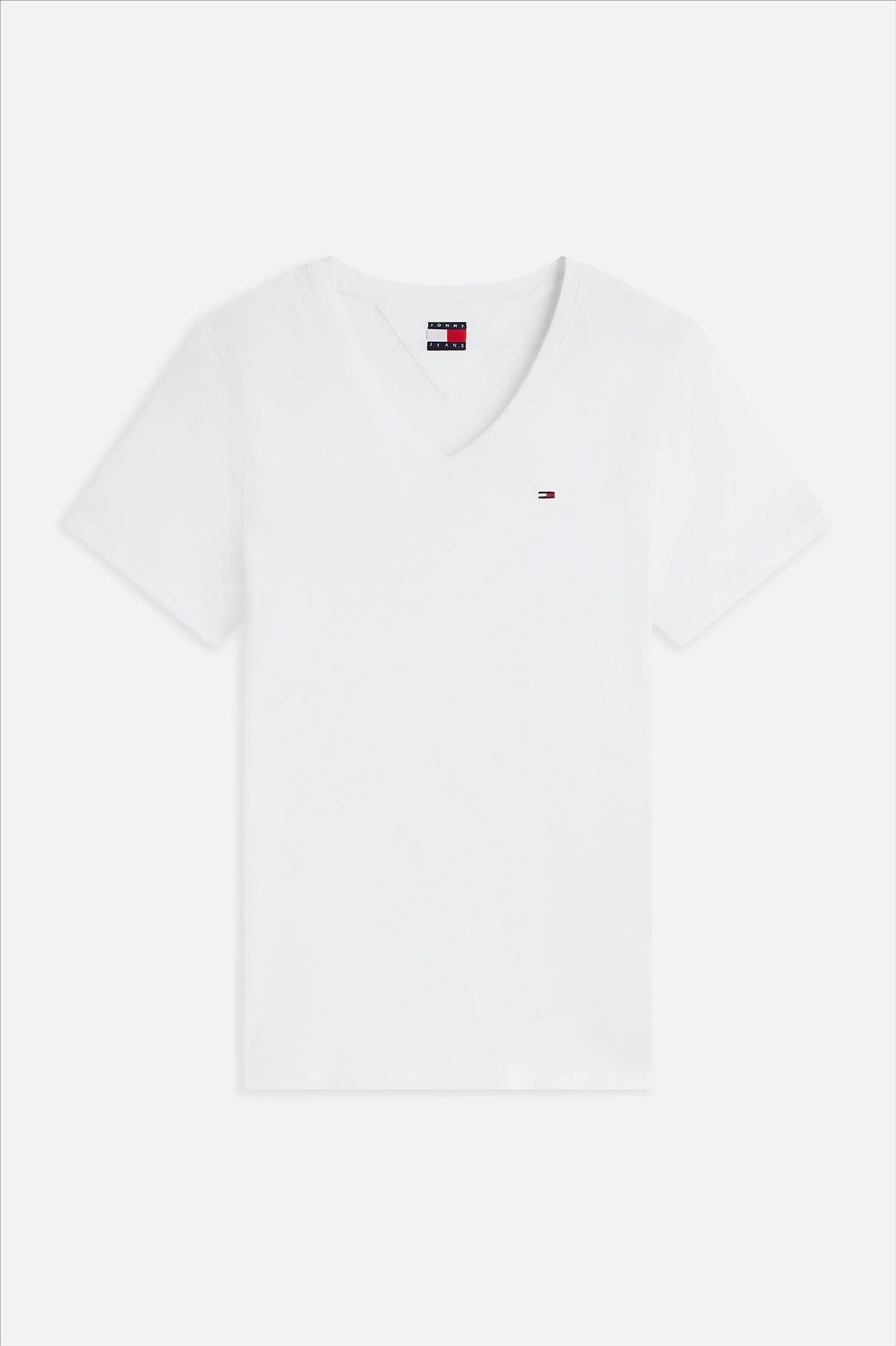 Tommy Jeans - Witte Panson T-shirt