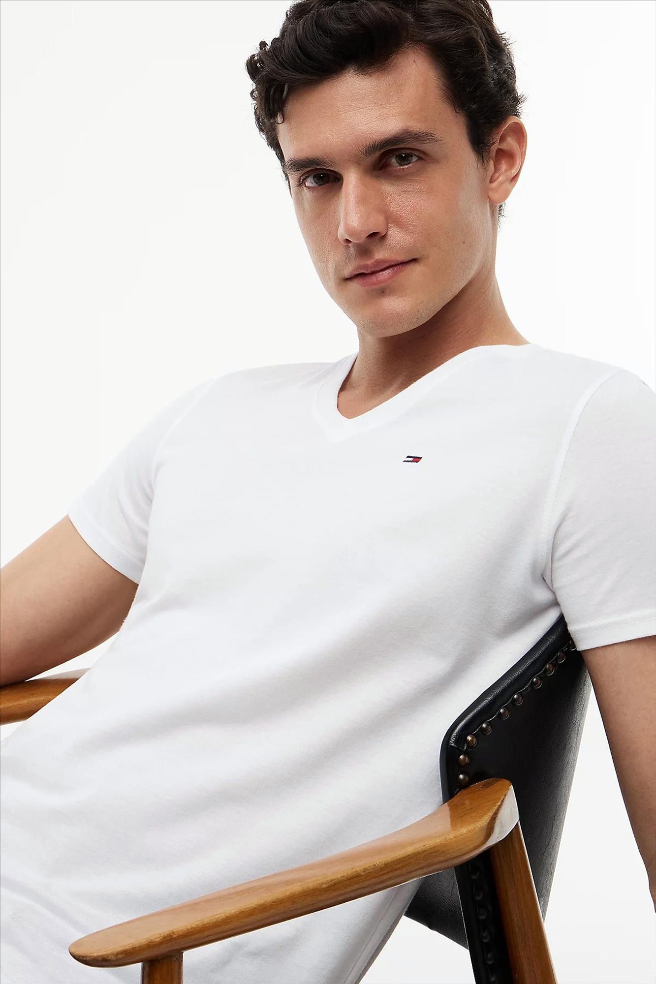 Tommy Jeans - Witte Panson T-shirt