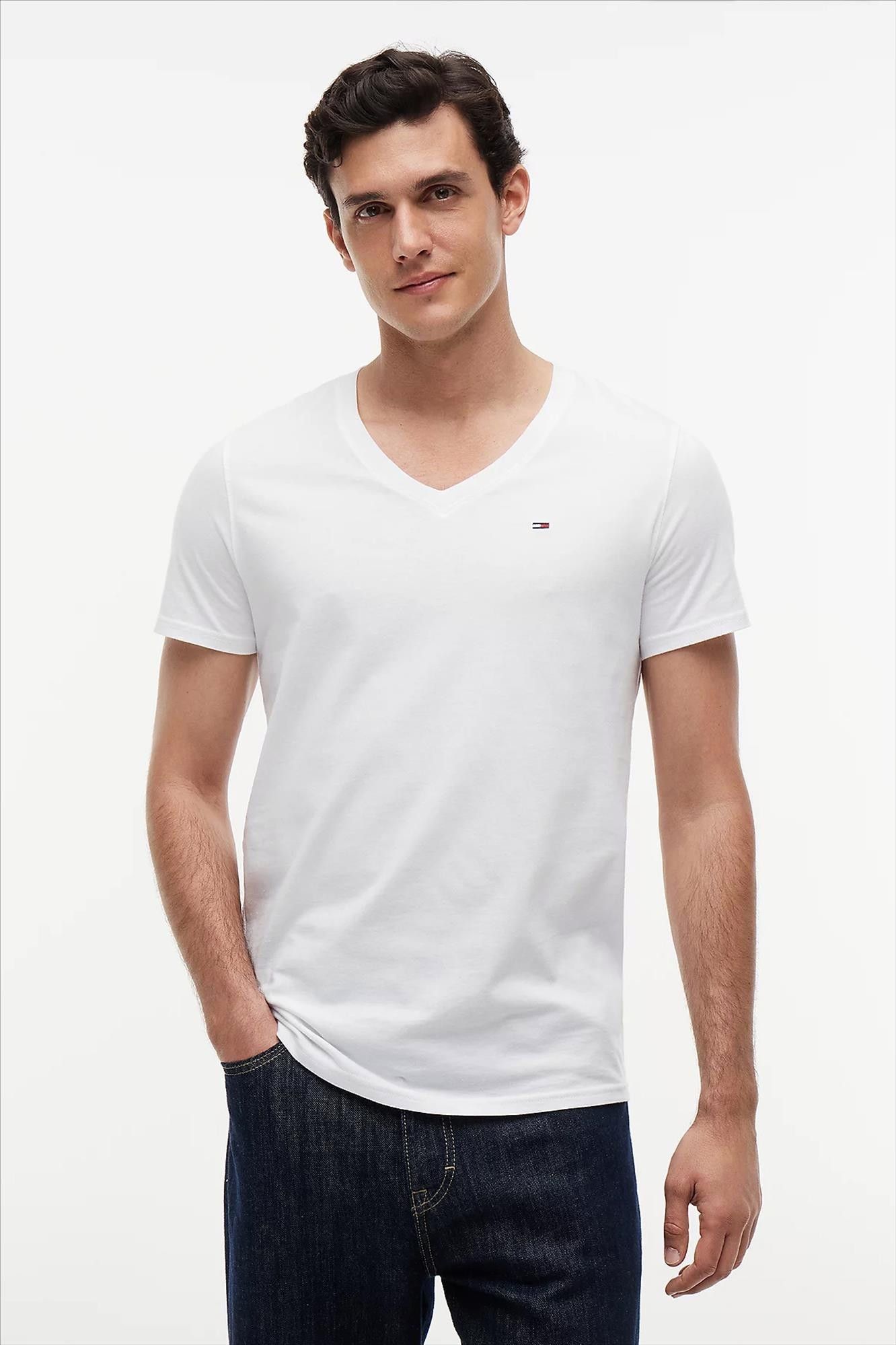 Tommy Jeans - Witte Panson T-shirt