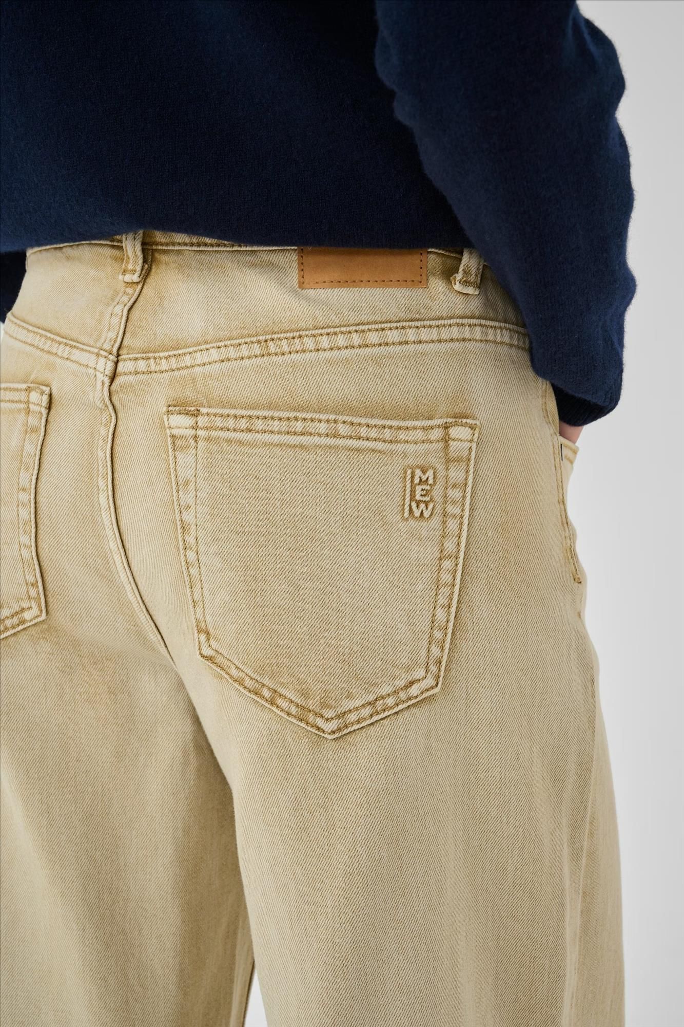 My Essential Wardrobe - Beige Nielle relaxed jeans