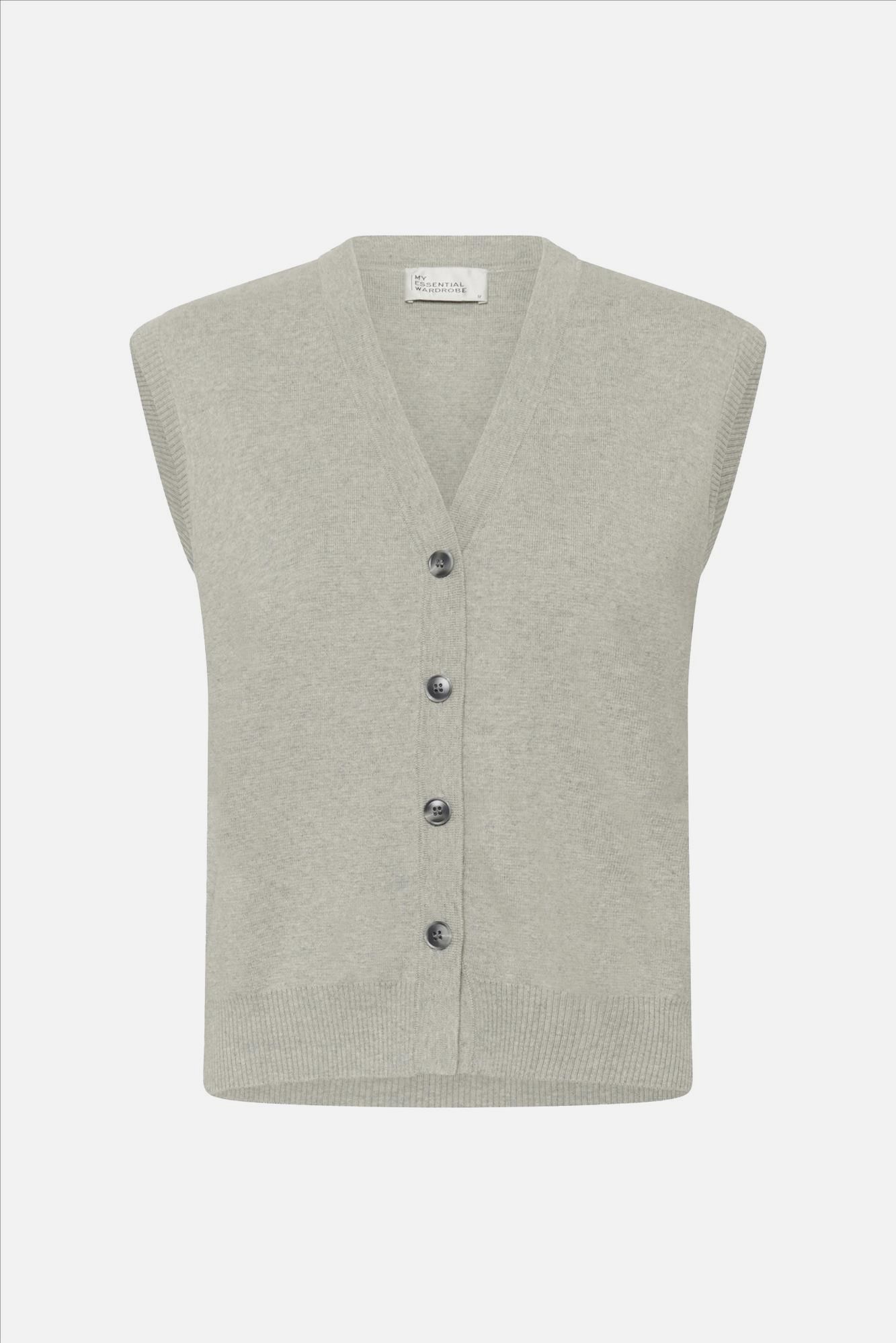 My Essential Wardrobe - Grijze Stino cardigan