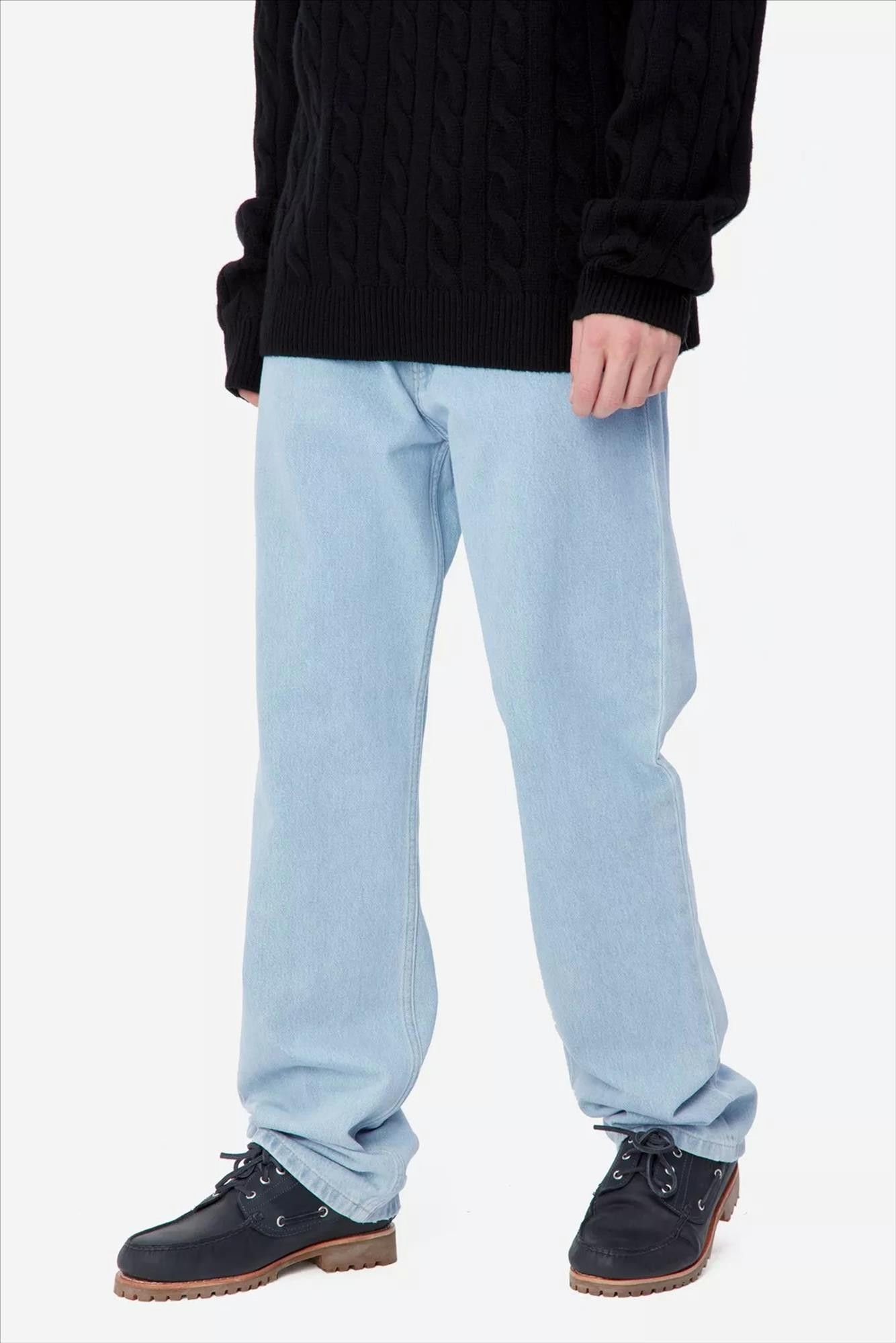 Carhartt WIP - Lichtblauwe Nolan jeans