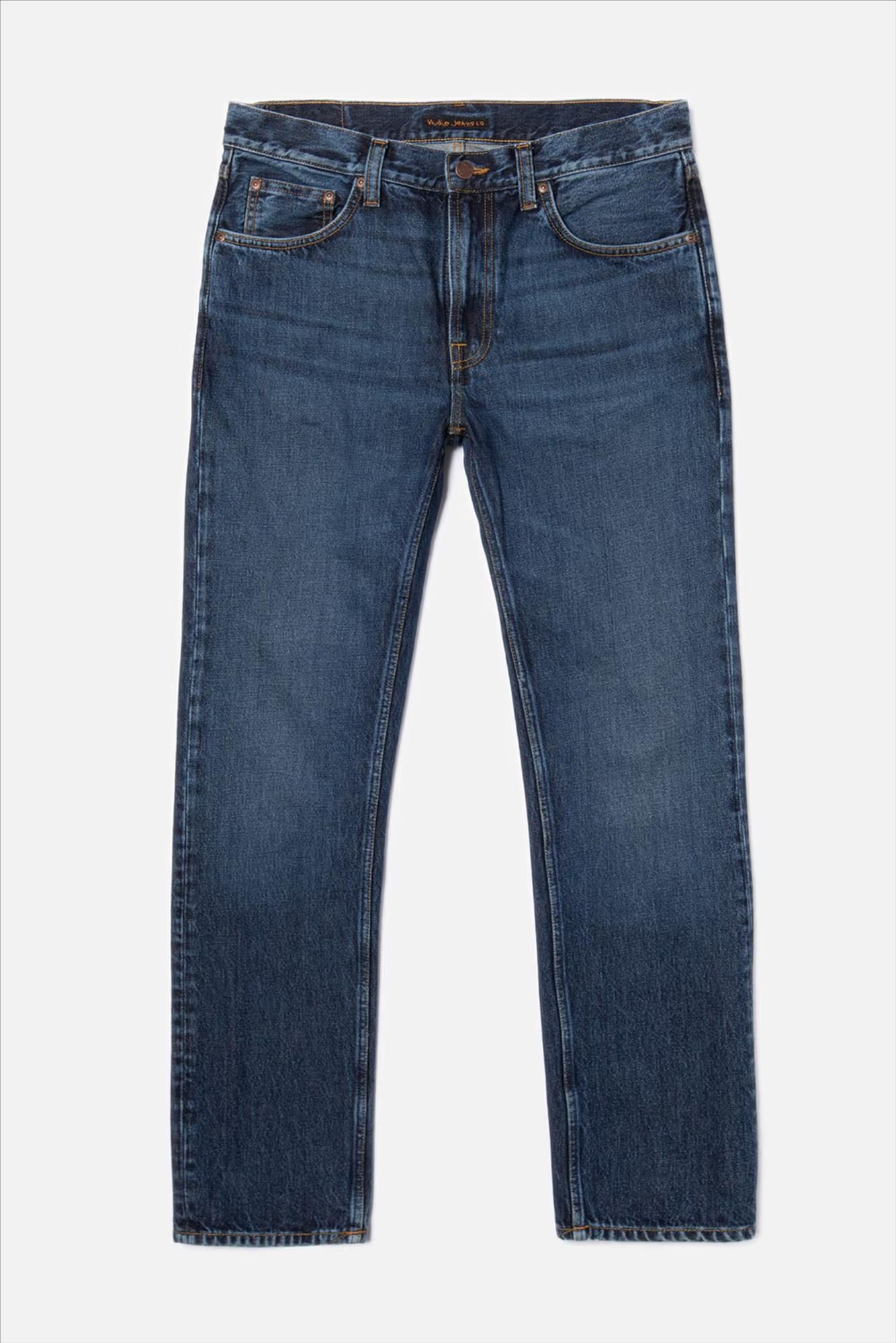Nudie Jeans Co. - Donkerblauwe Gritty Jackson jeans