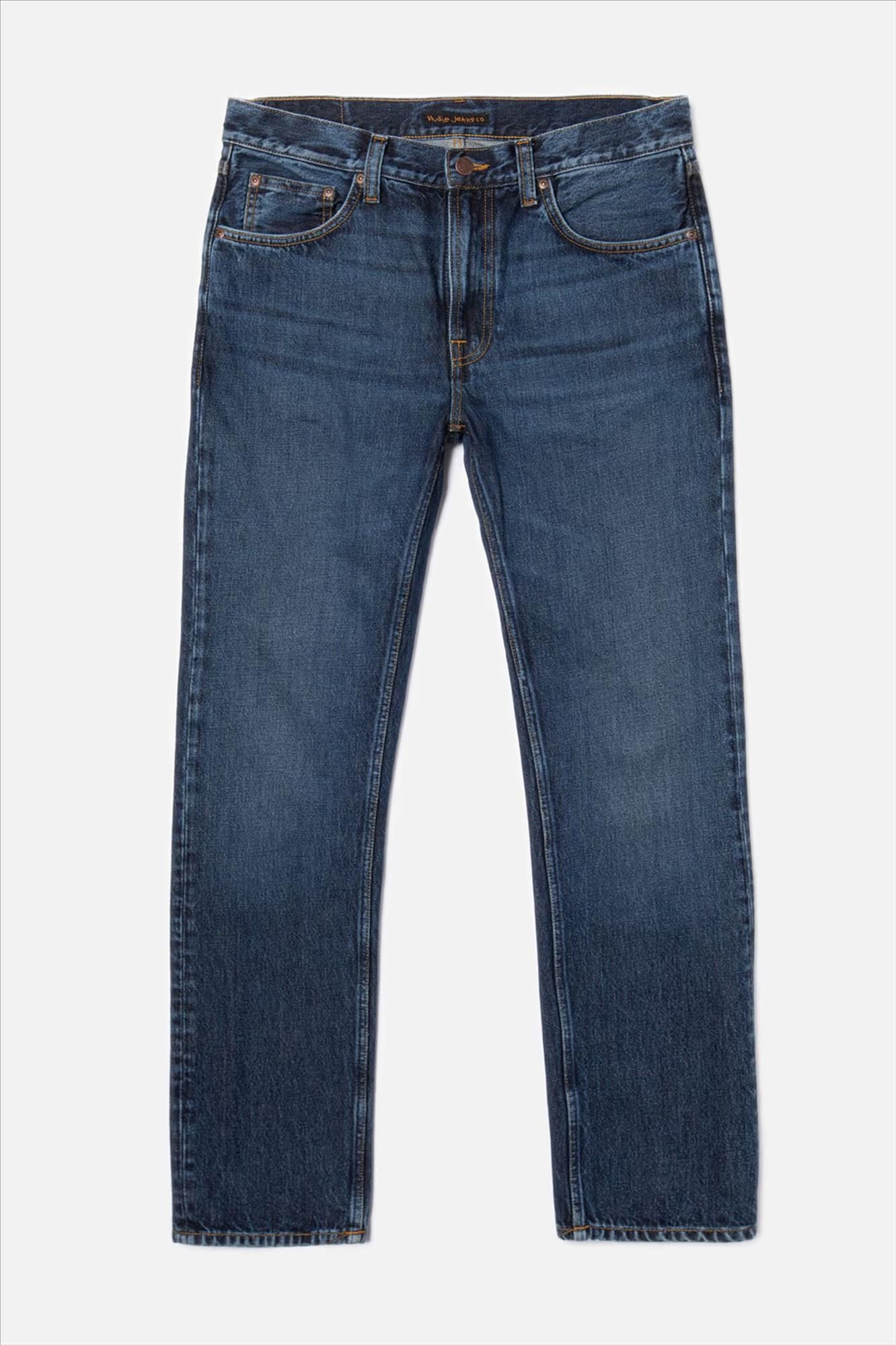 Nudie Jeans Co. - Donkerblauwe Gritty Jackson jeans