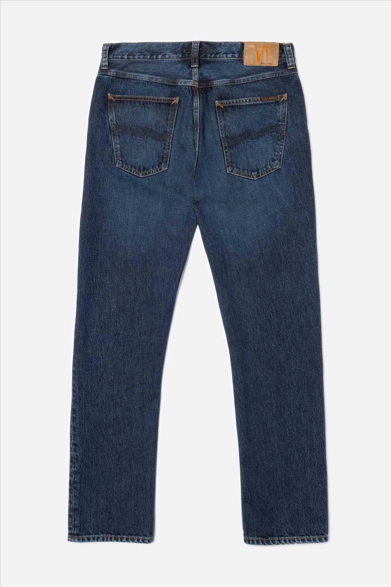 Nudie Jeans Co. - Donkerblauwe Gritty Jackson jeans